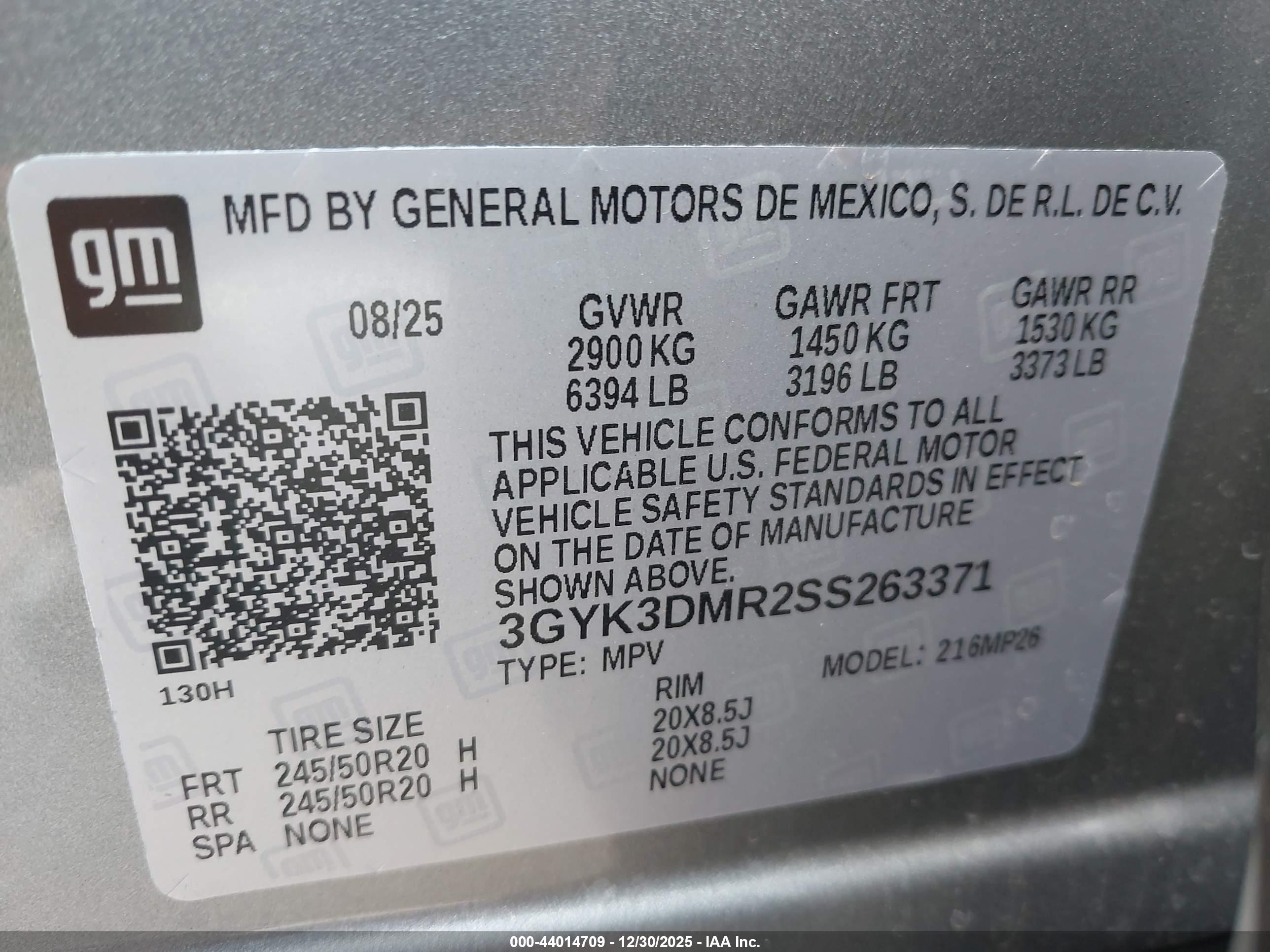 CADILLAC OPTIQ image 9