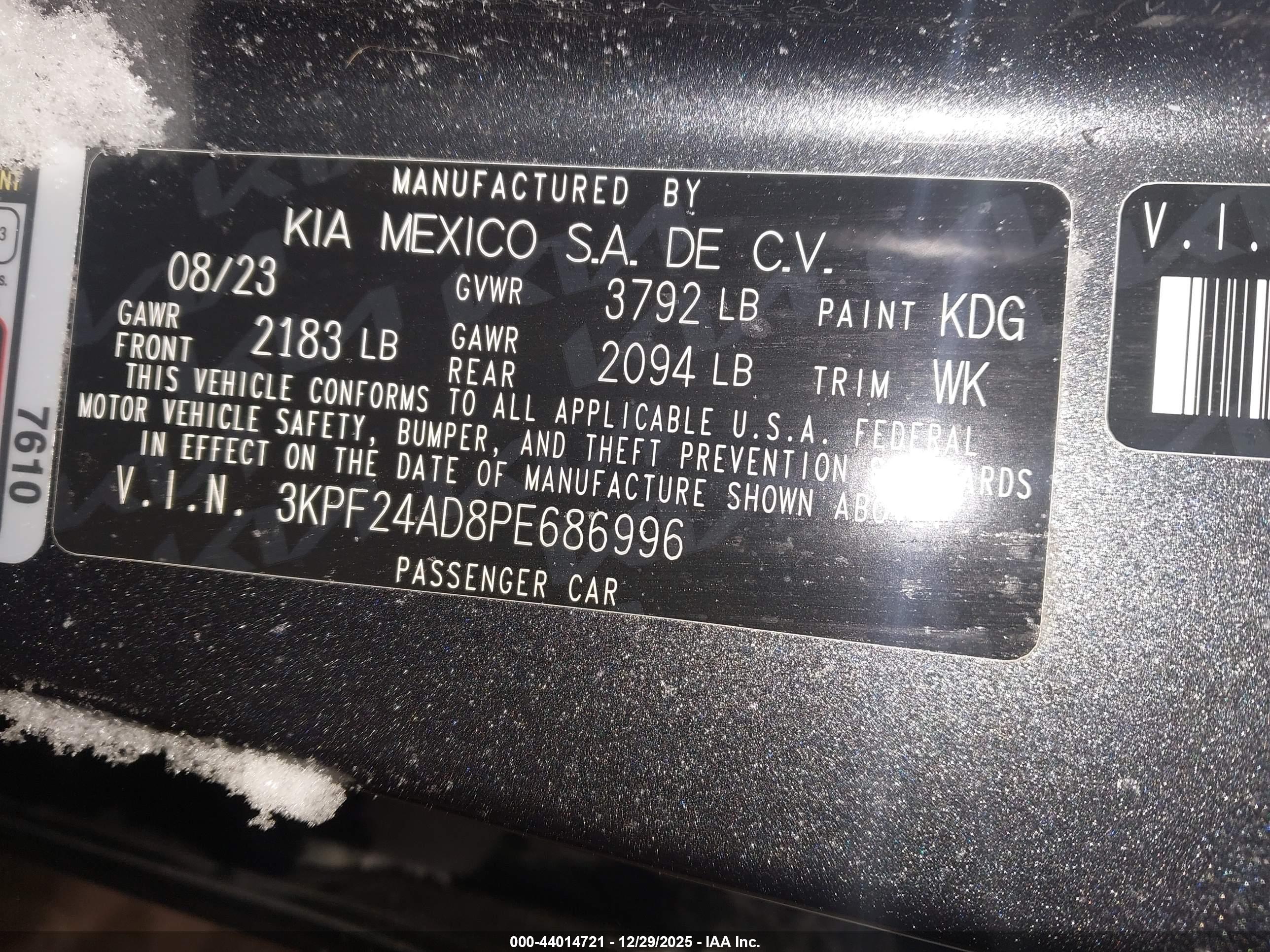 KIA FORTE image 9
