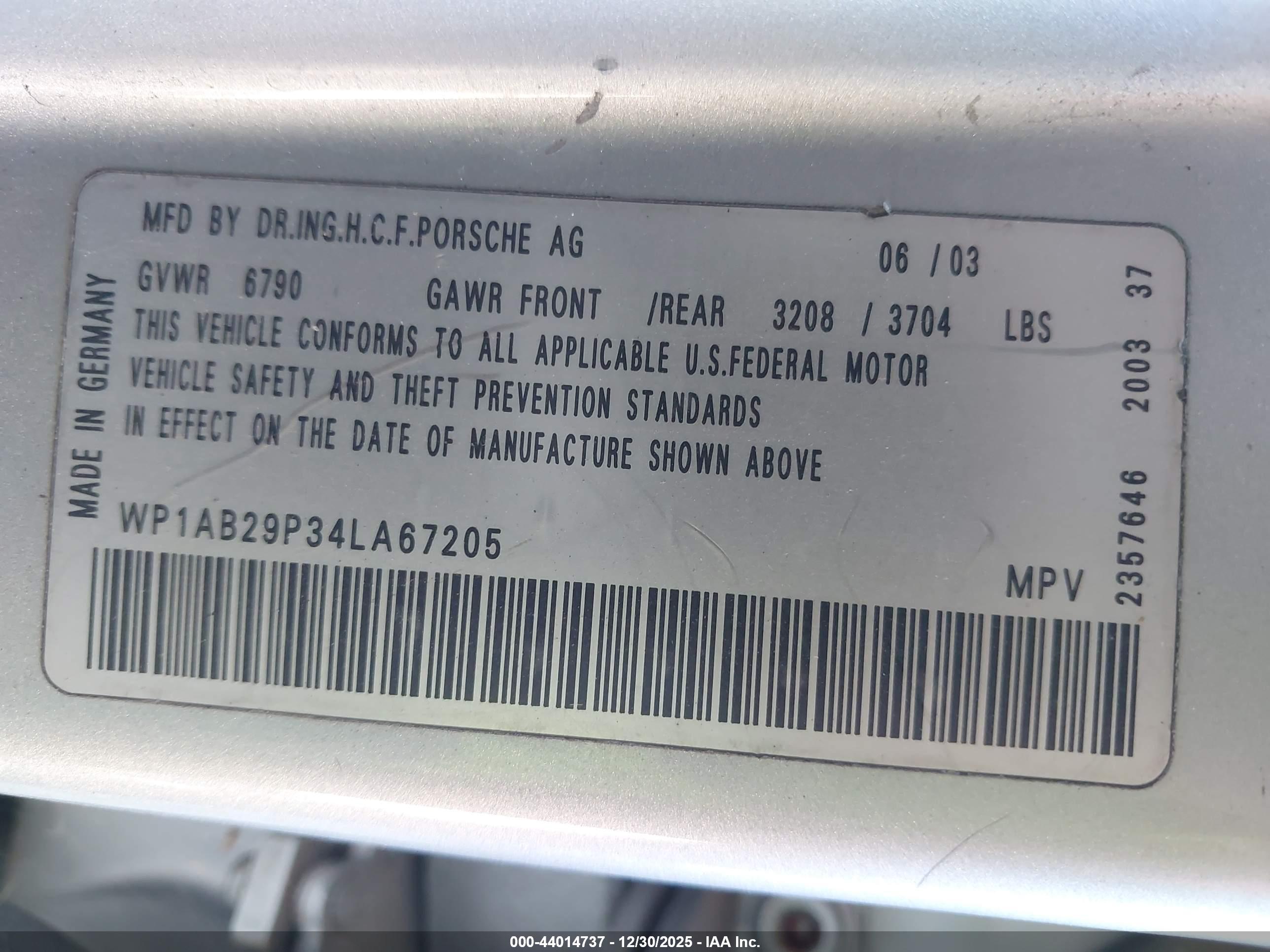 PORSCHE CAYENNE image 9