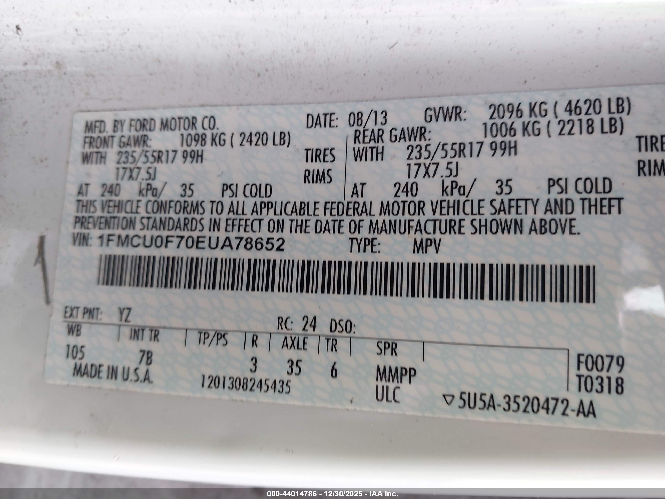 FORD ESCAPE image 9