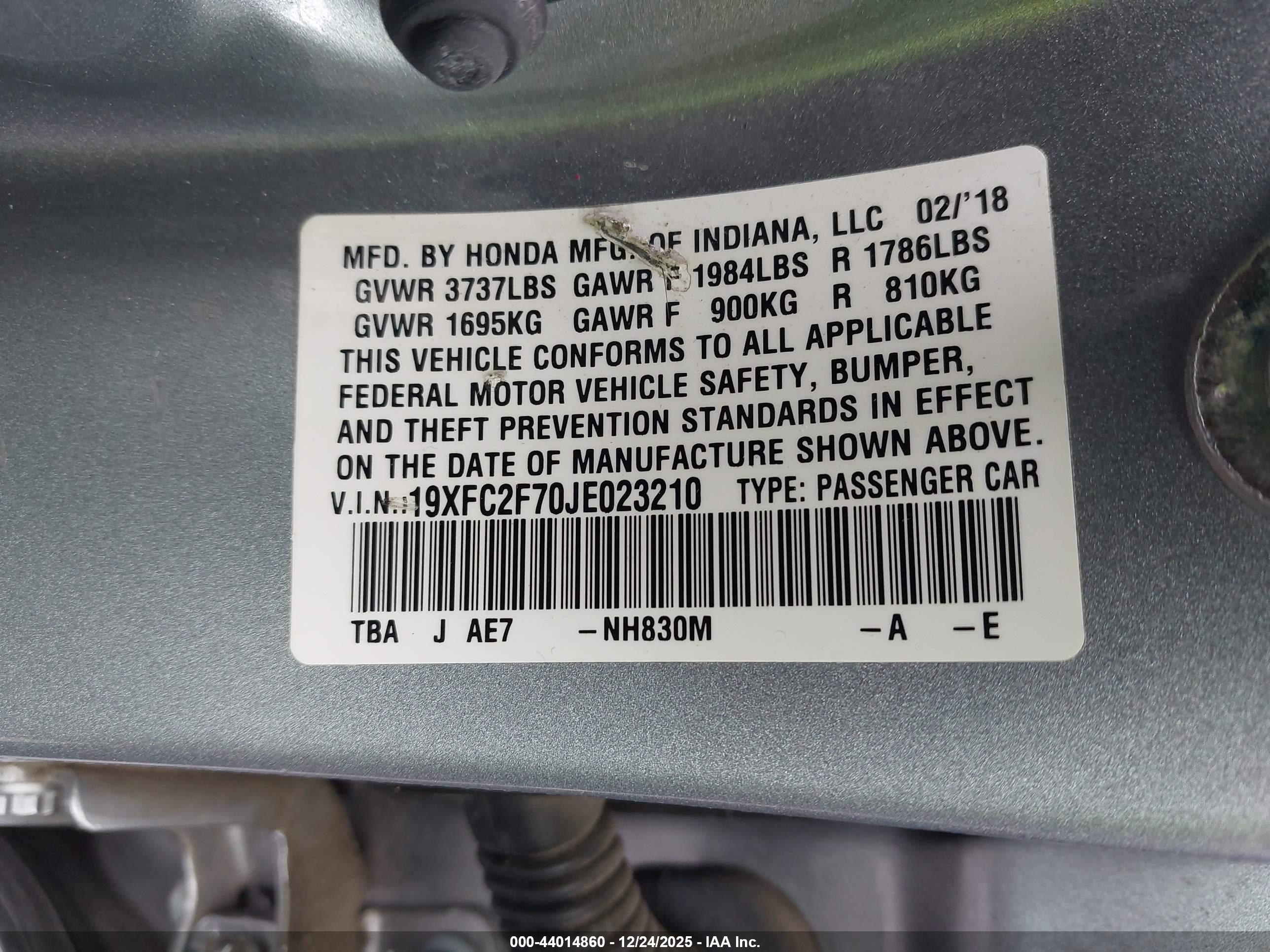 HONDA CIVIC image 9