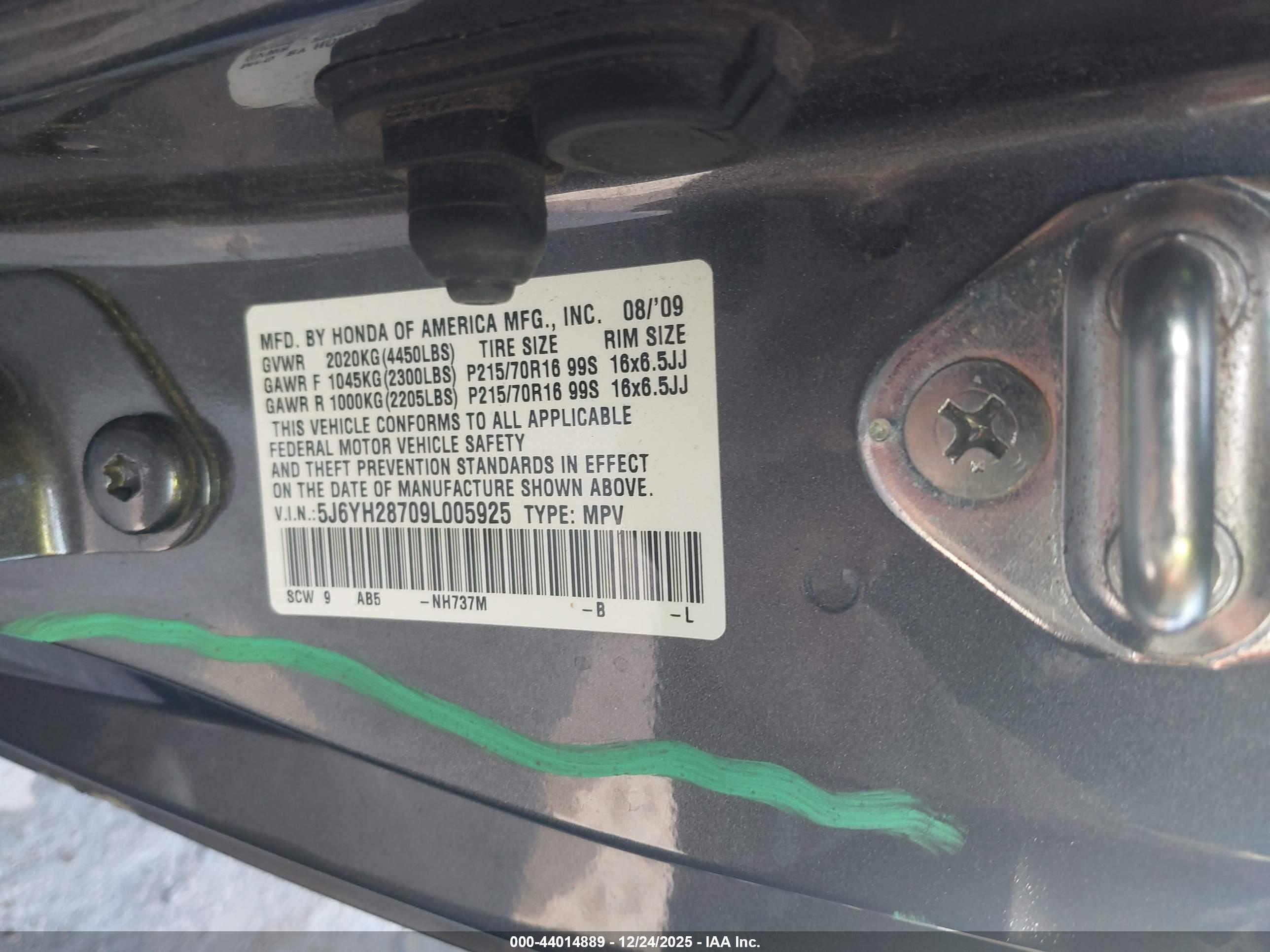HONDA ELEMENT image 9