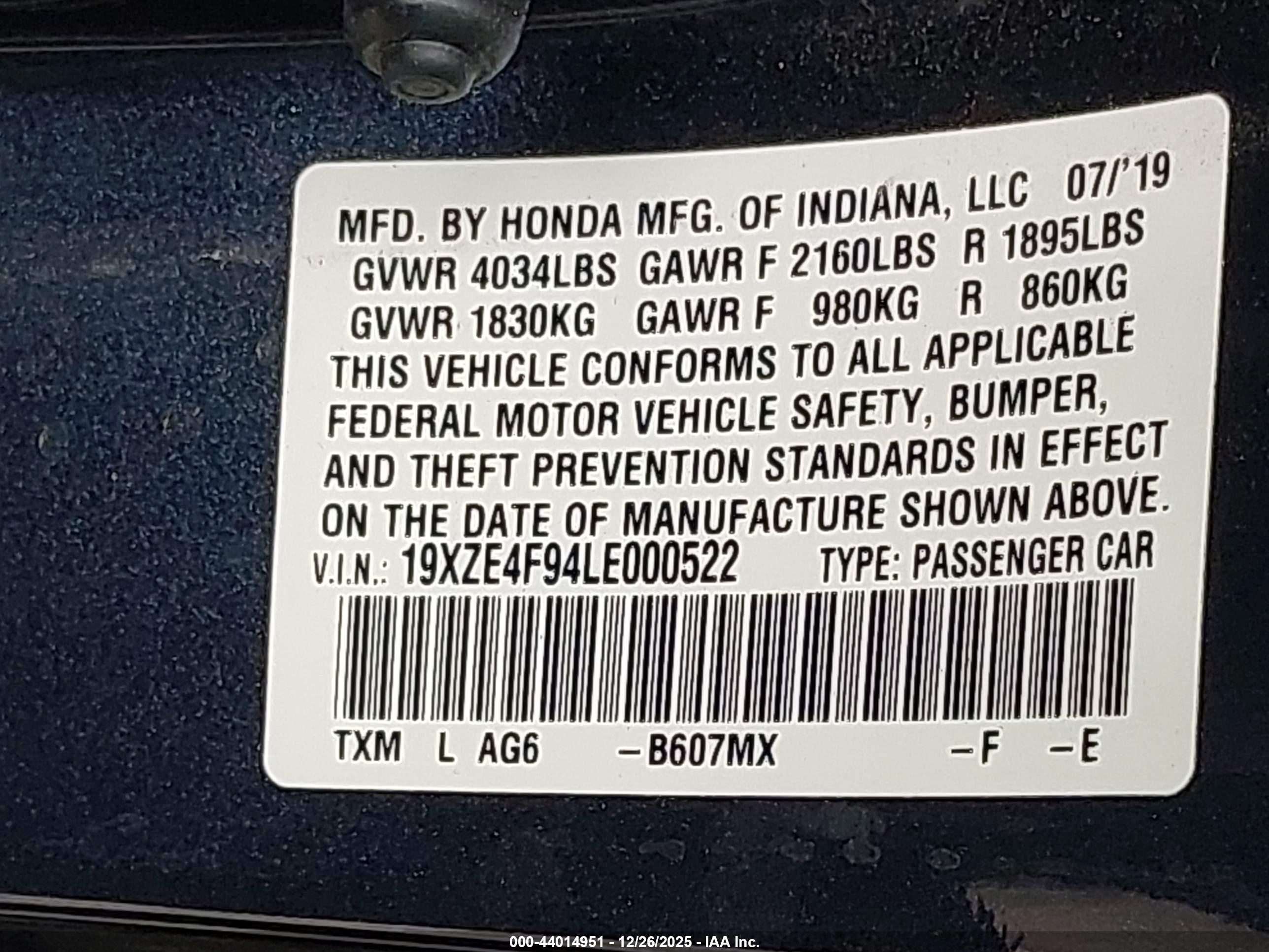 HONDA INSIGHT image 9