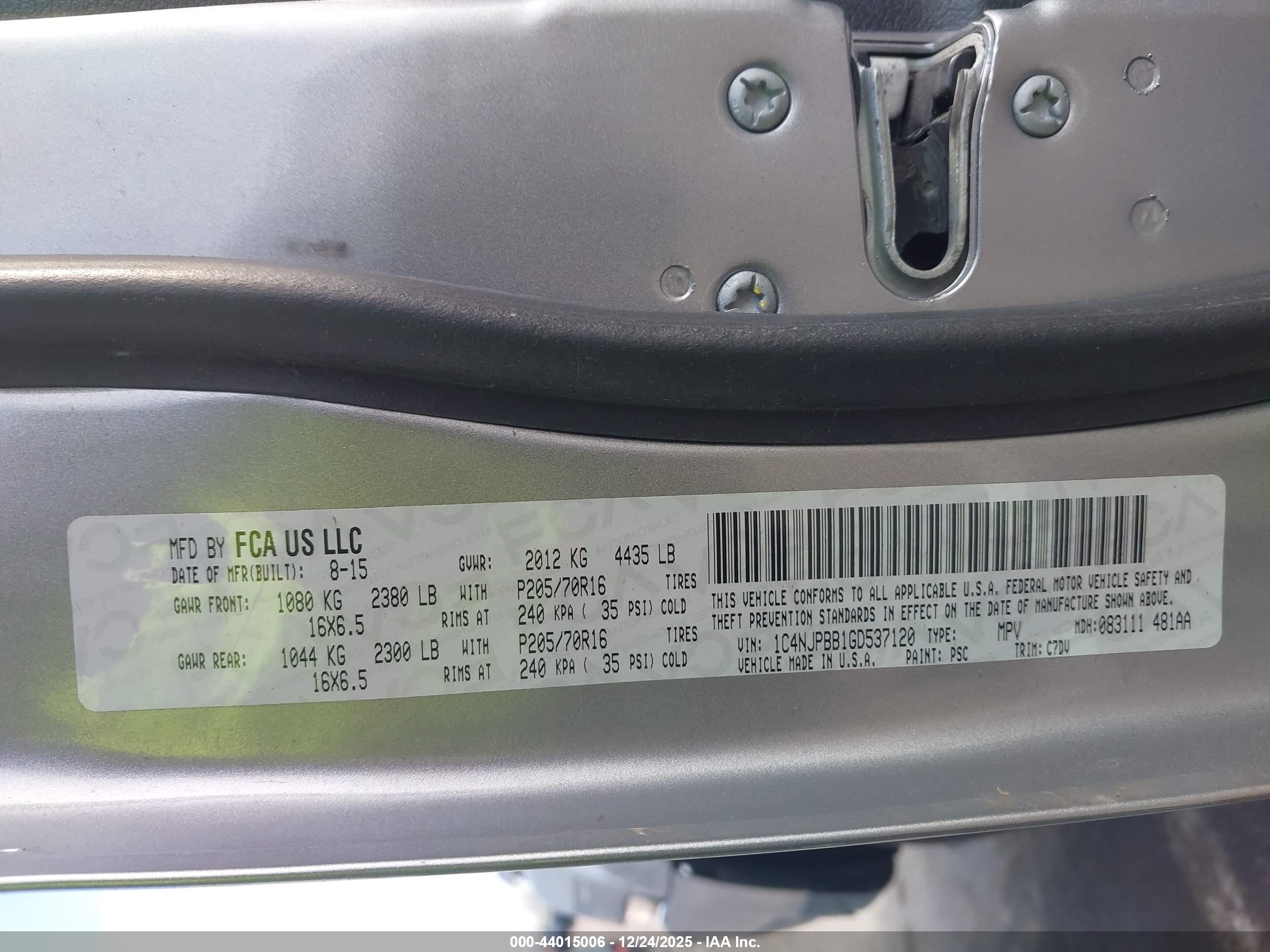 JEEP PATRIOT image 9