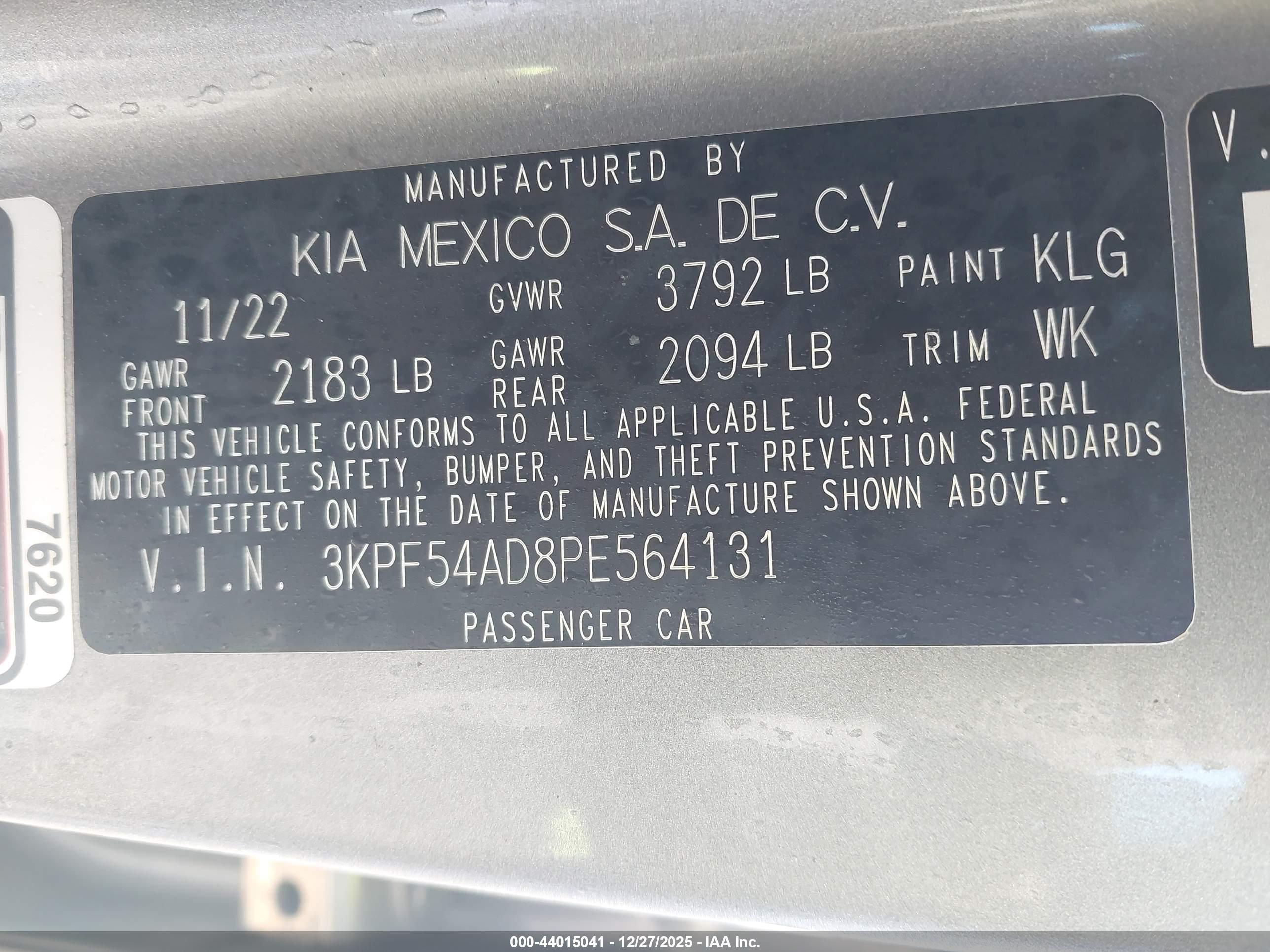 KIA FORTE image 9