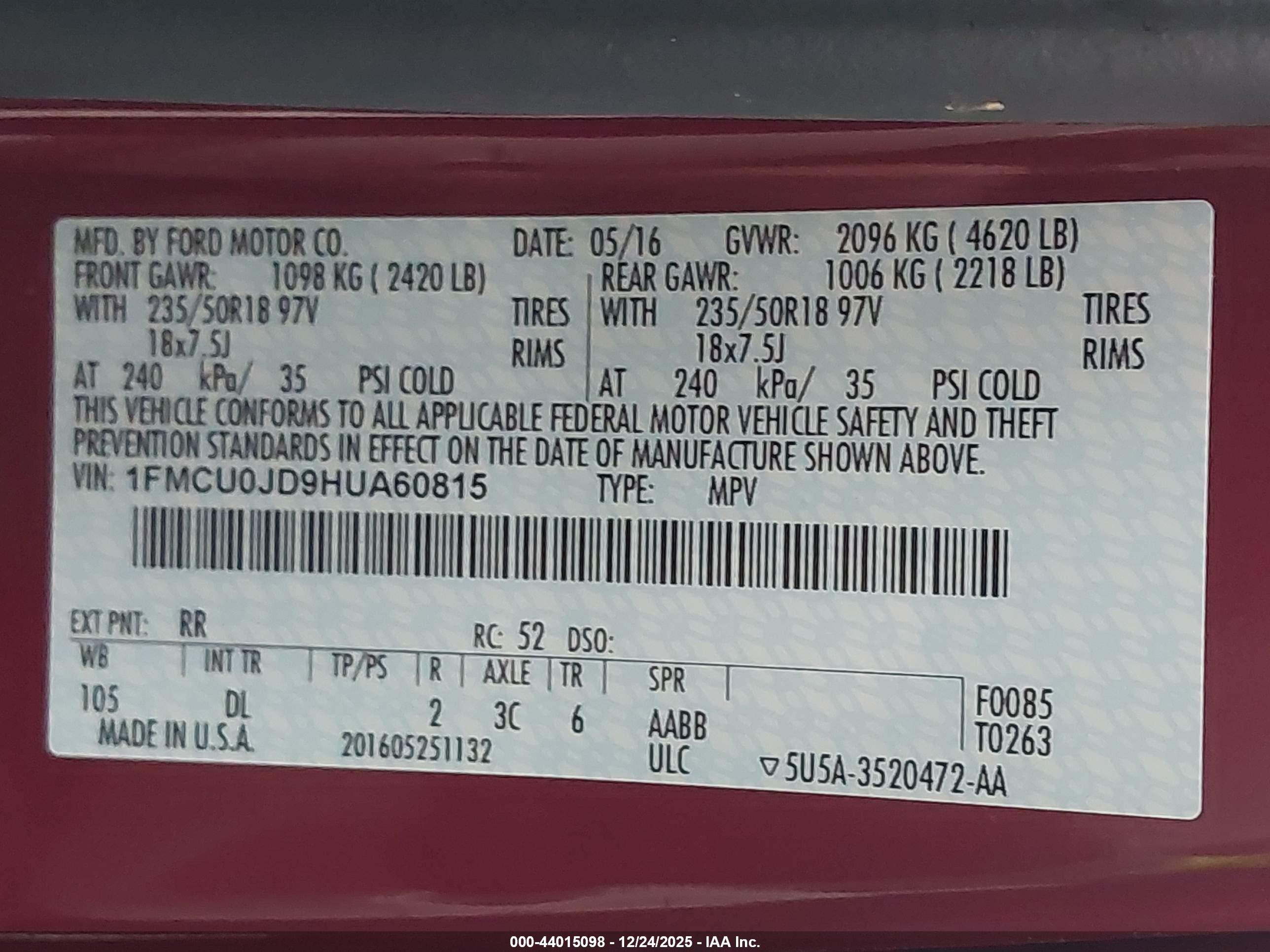 FORD ESCAPE image 9