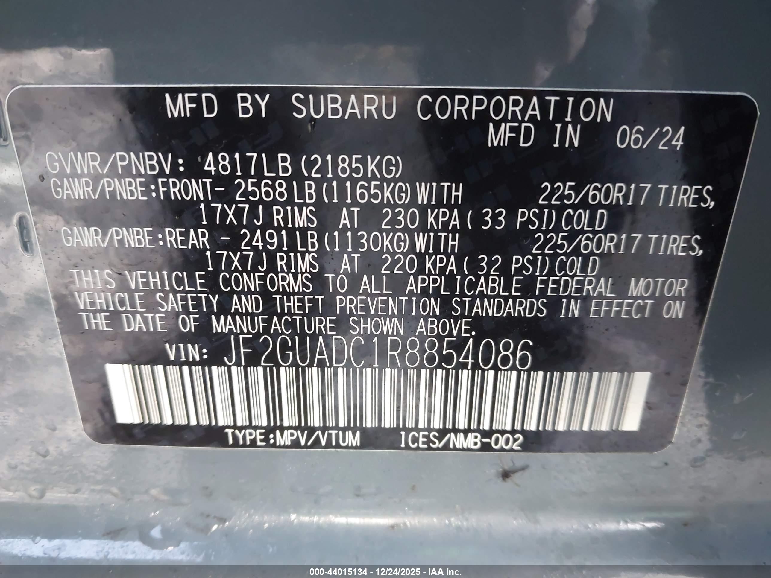 SUBARU CROSSTREK image 9