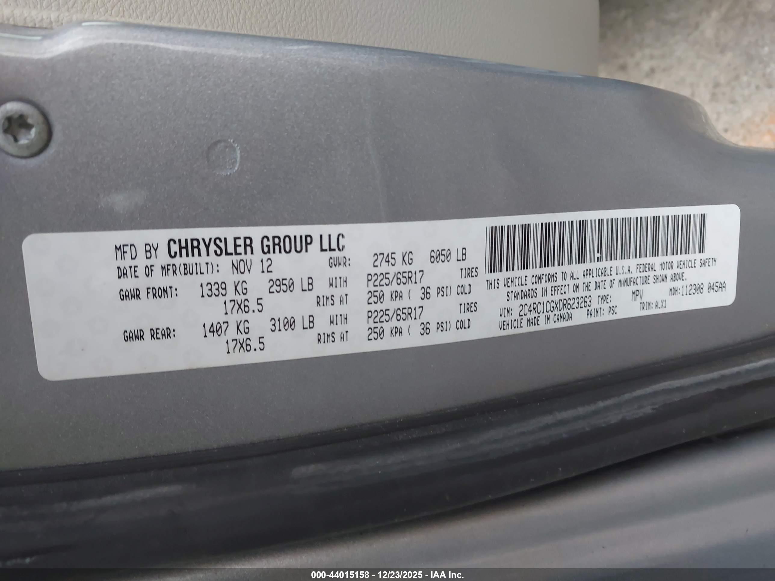 CHRYSLER TOWN image 9