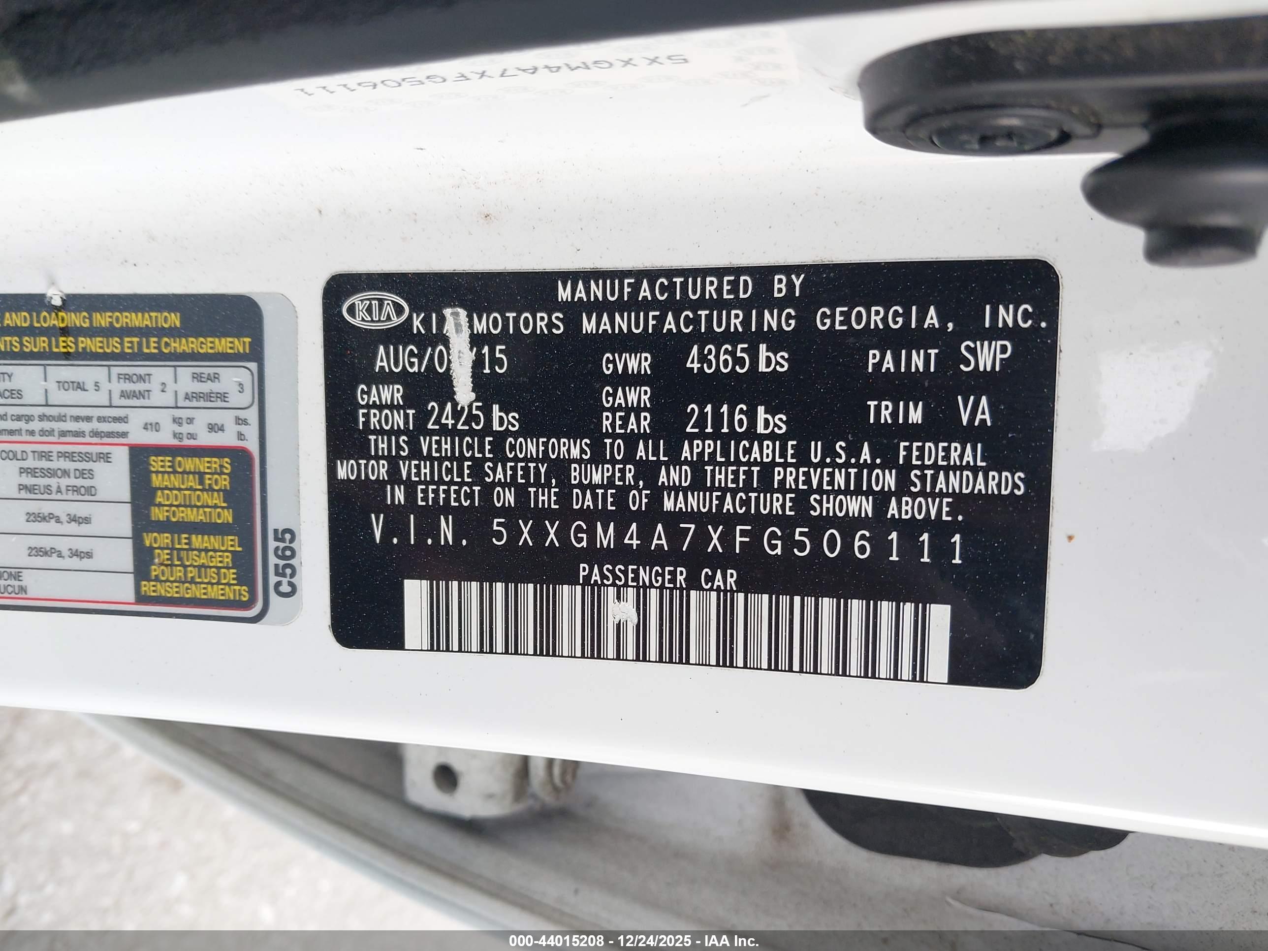 KIA OPTIMA image 9