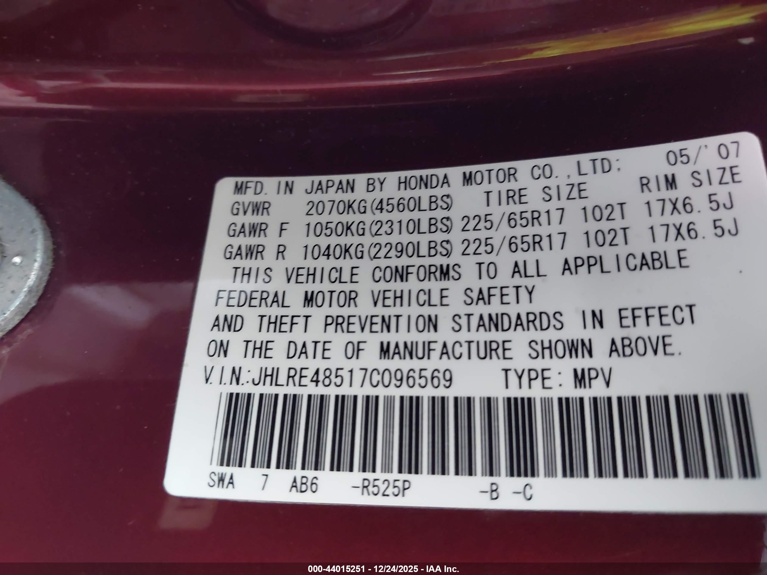 HONDA CR-V image 9