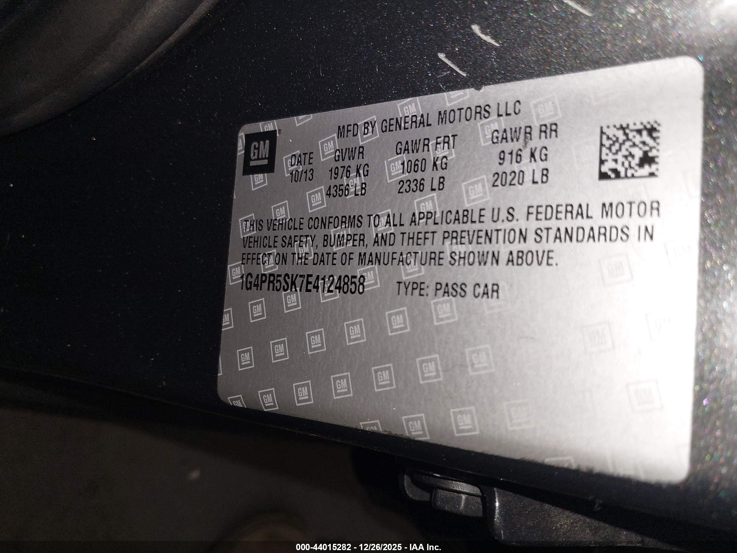 BUICK VERANO image 9