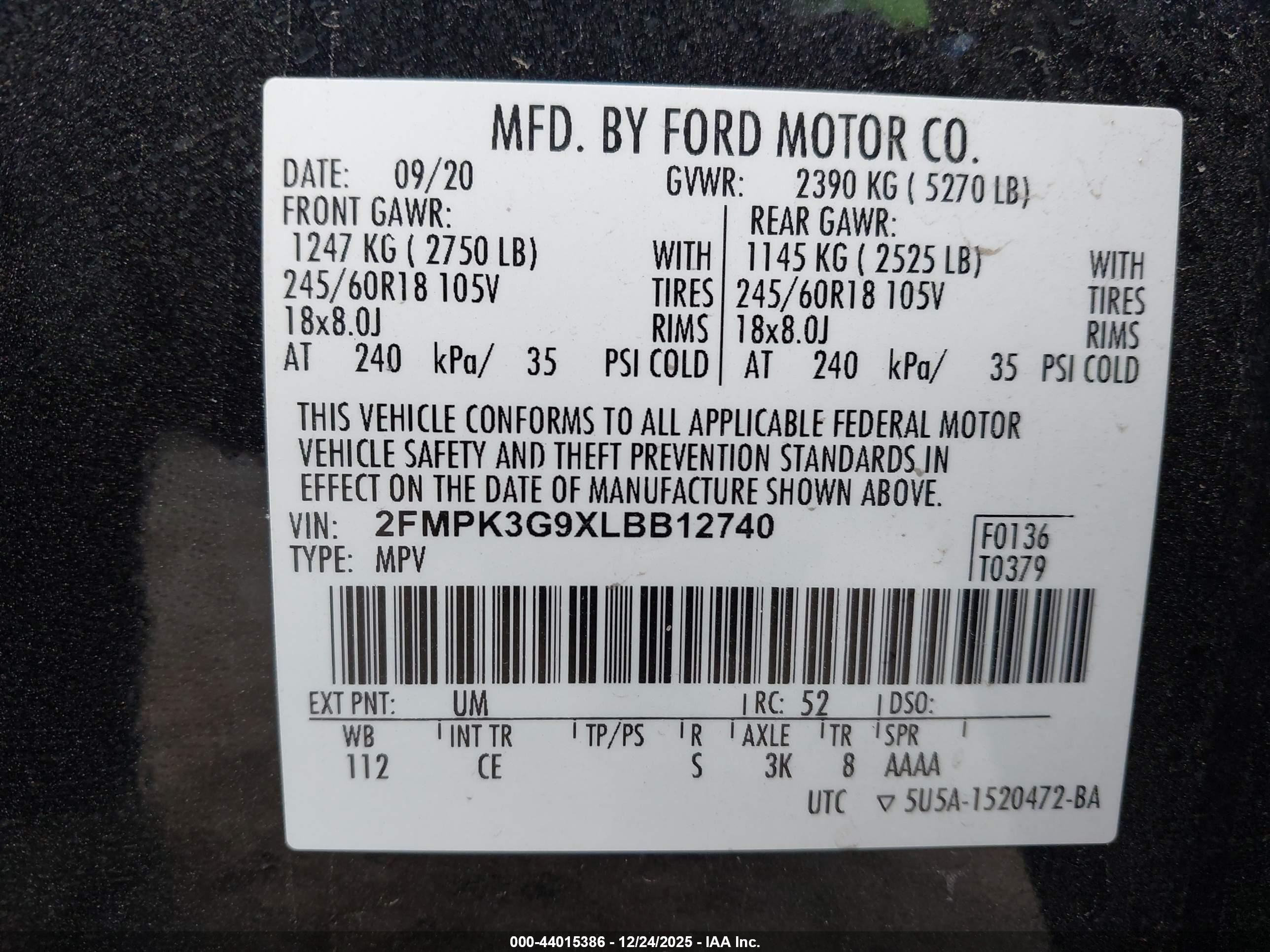 FORD EDGE image 9