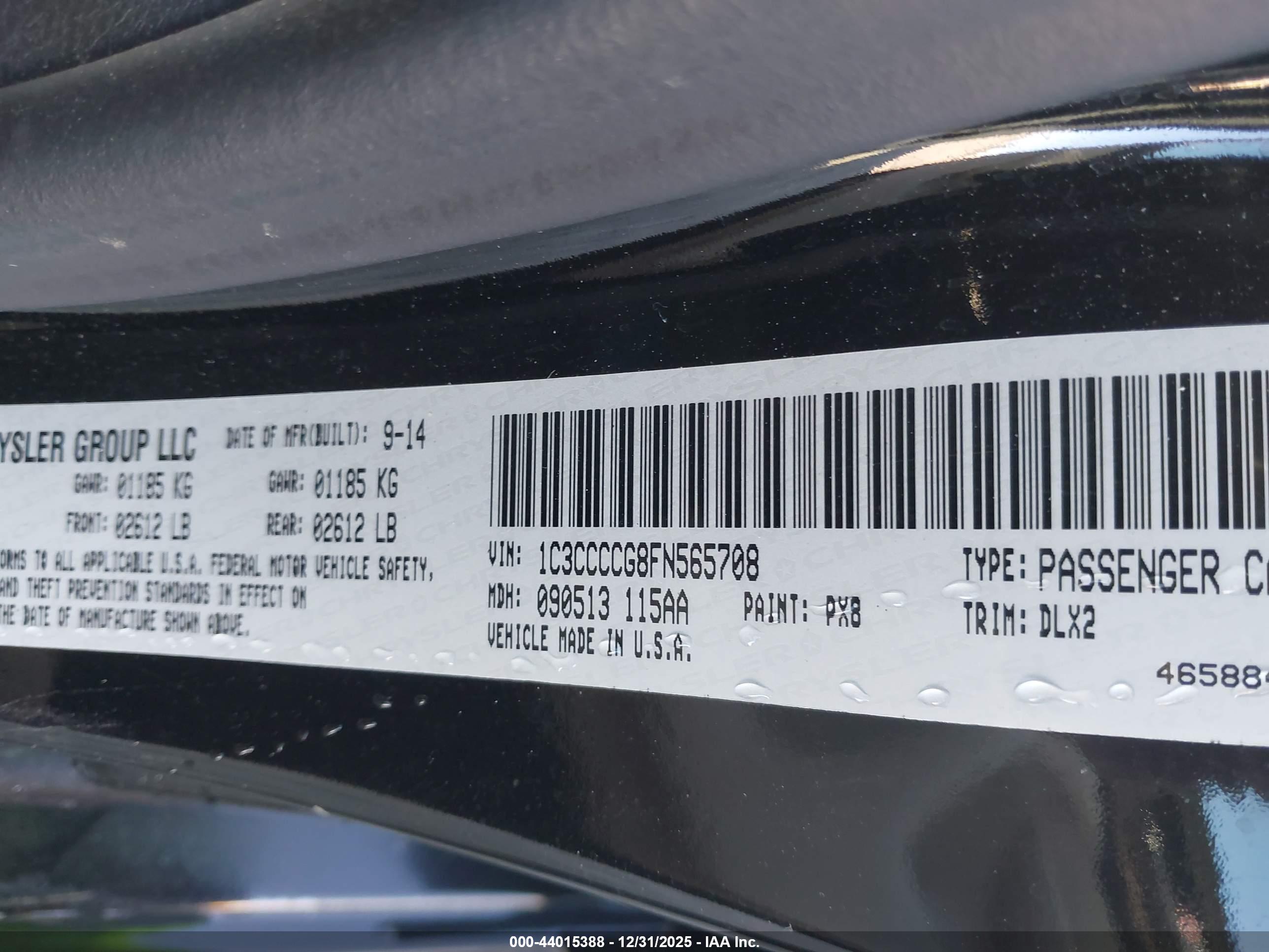CHRYSLER 200 image 9