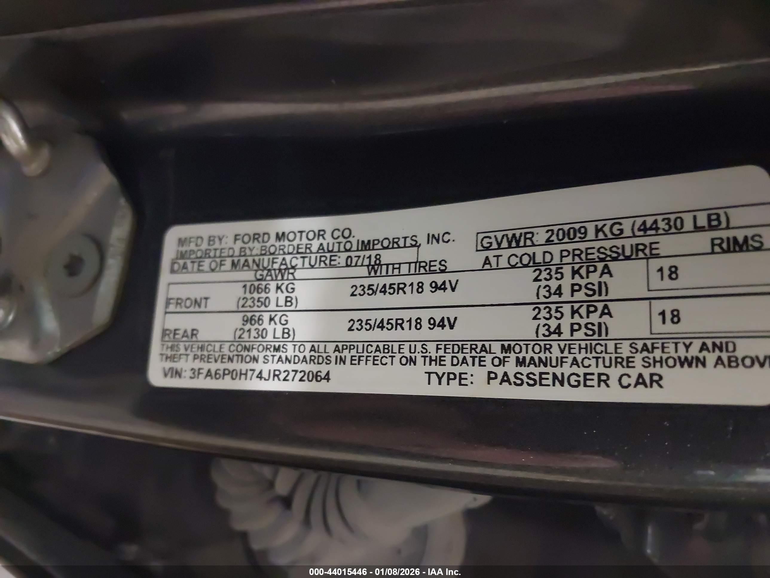 FORD FUSION image 9
