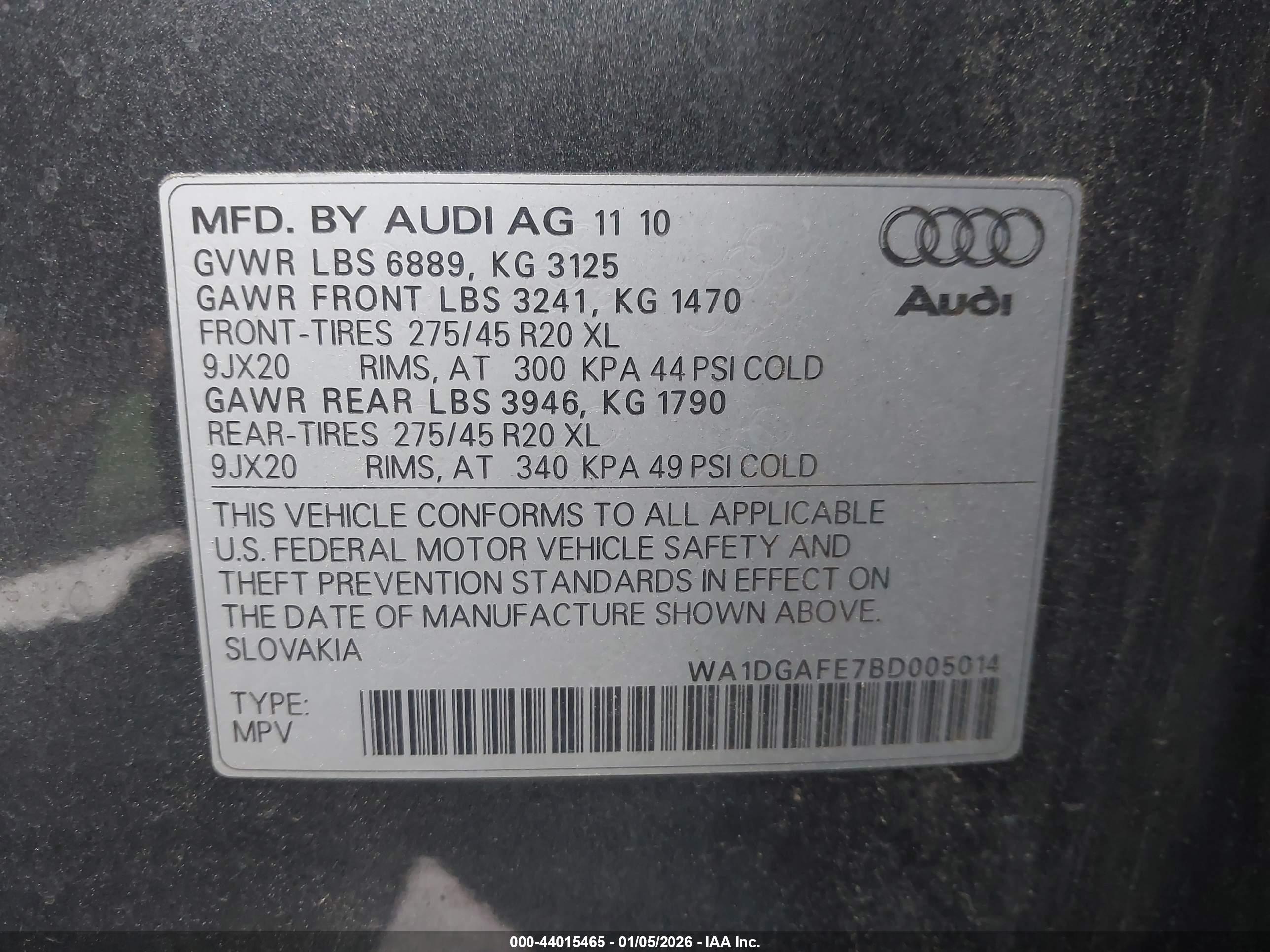 AUDI Q7 image 9