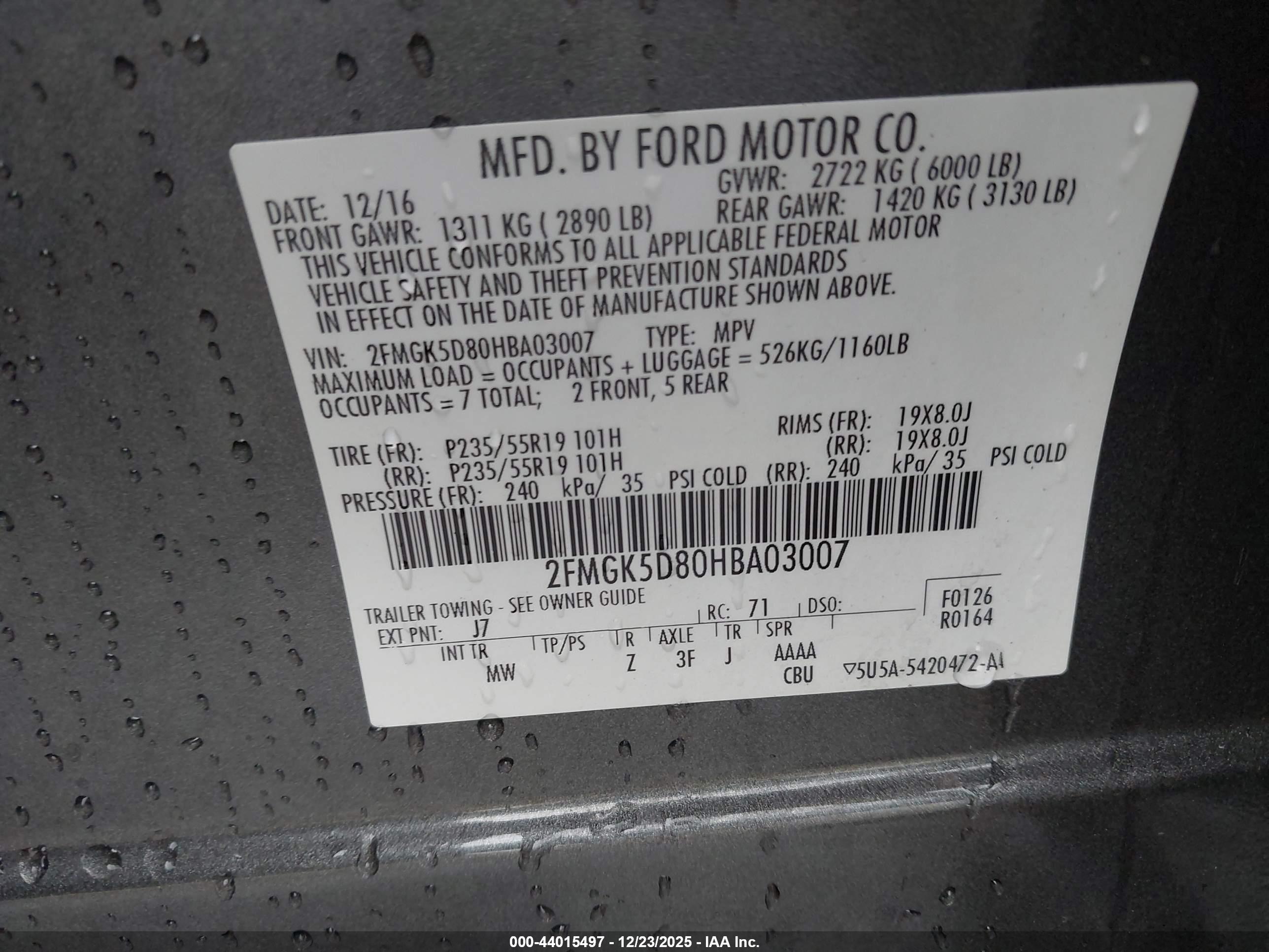 FORD FLEX image 9