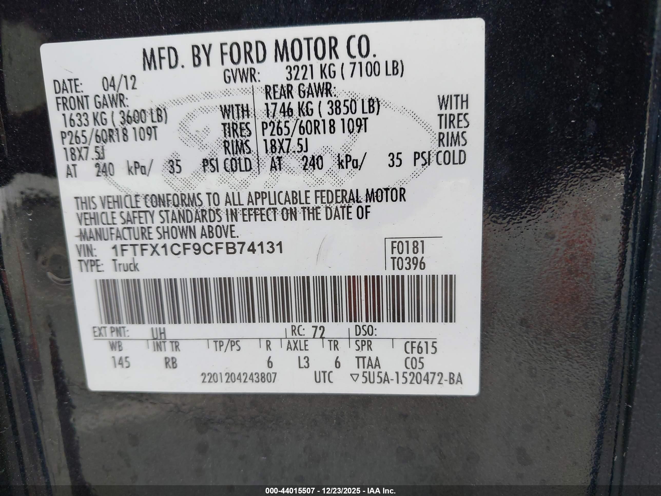FORD F-150 image 9