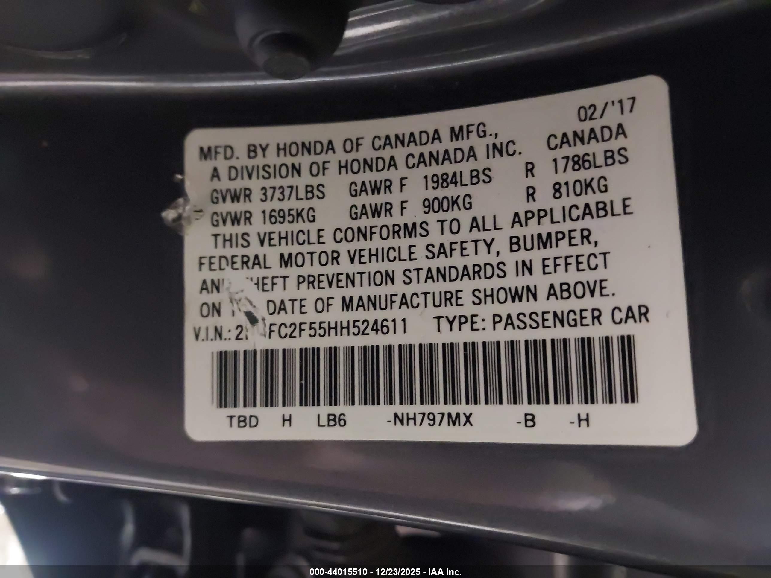 HONDA CIVIC image 9