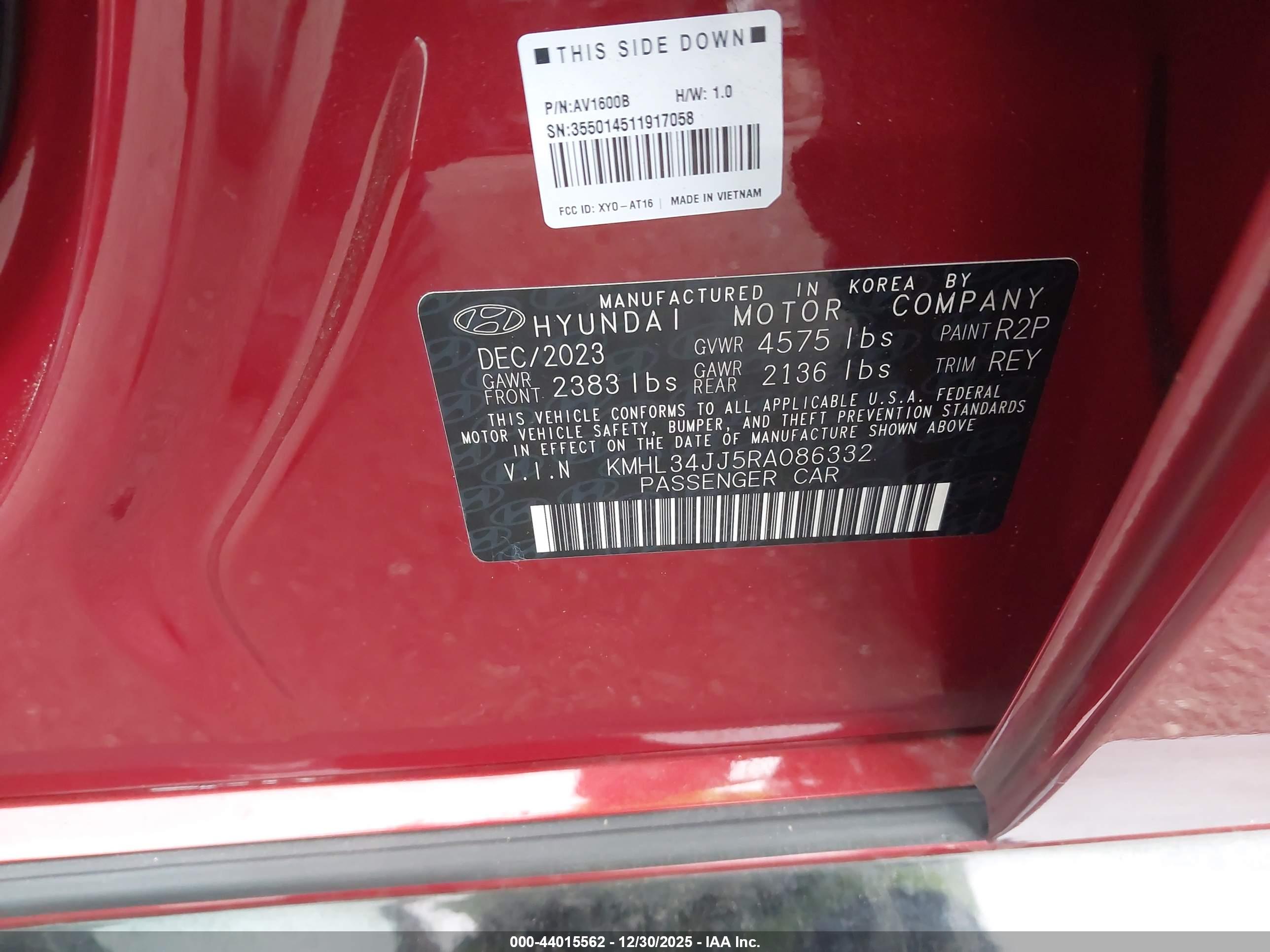 HYUNDAI SONATA image 9