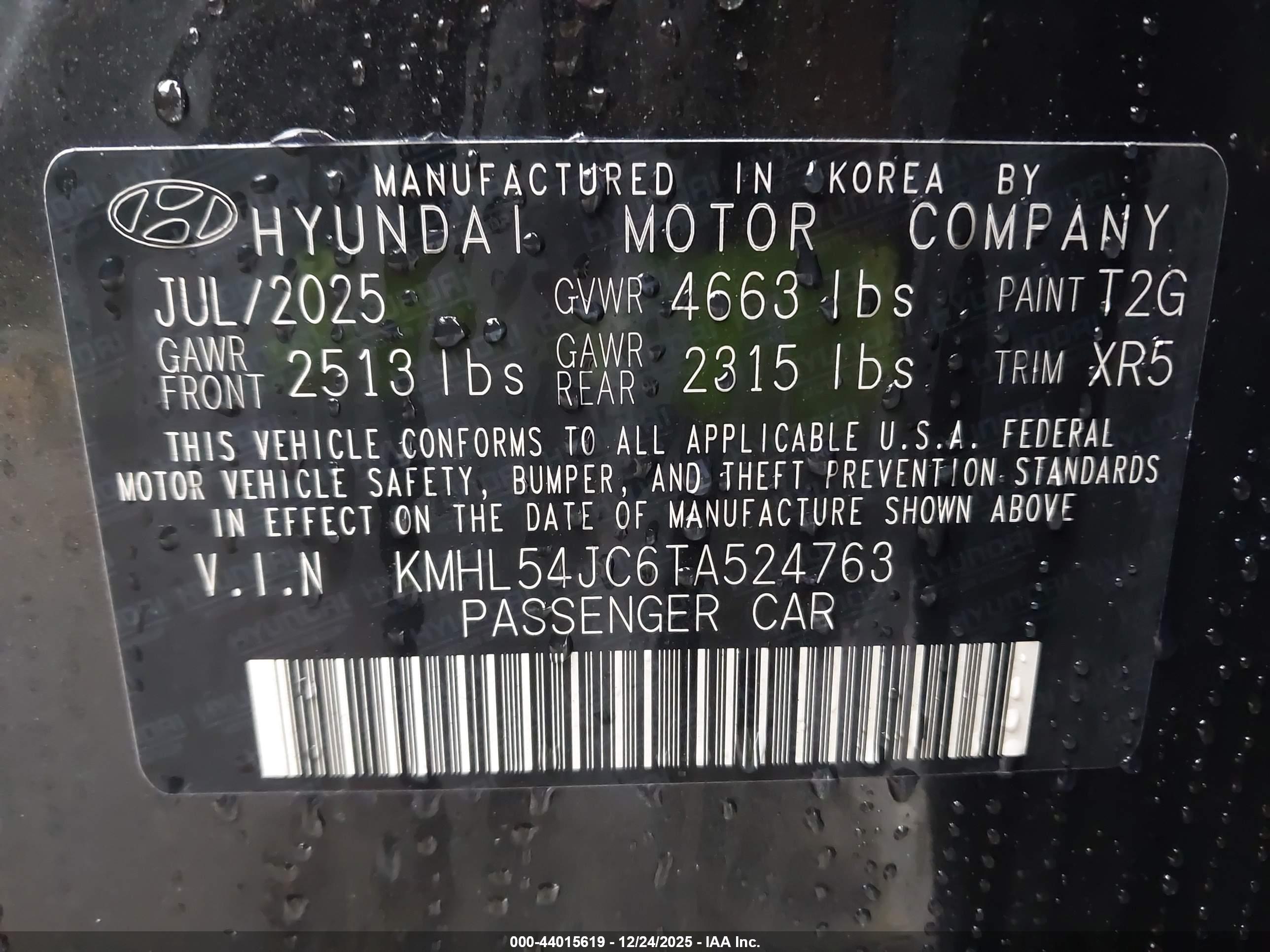 HYUNDAI SONATA image 9