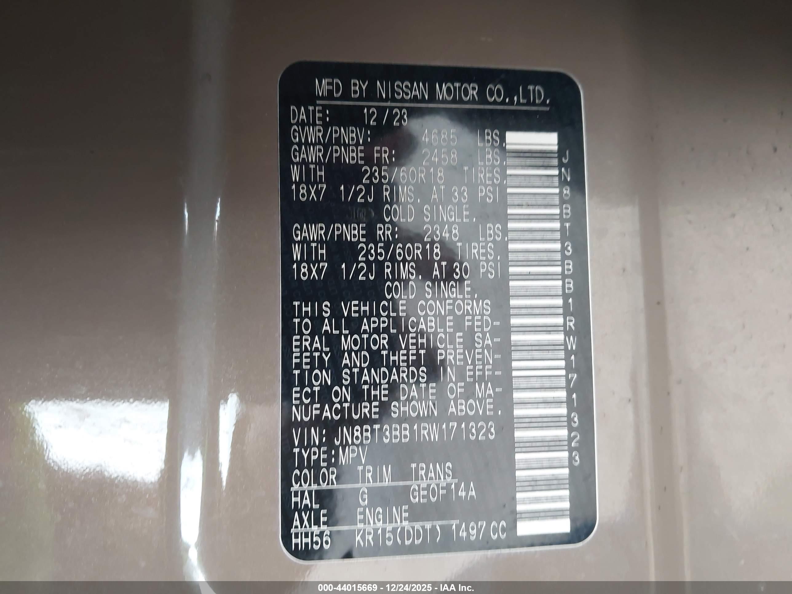 NISSAN ROGUE image 9