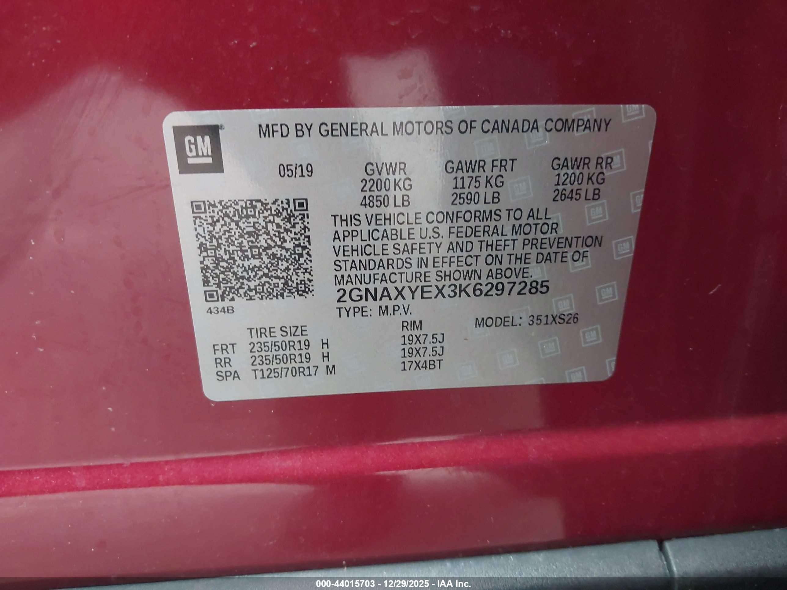 CHEVROLET EQUINOX image 9