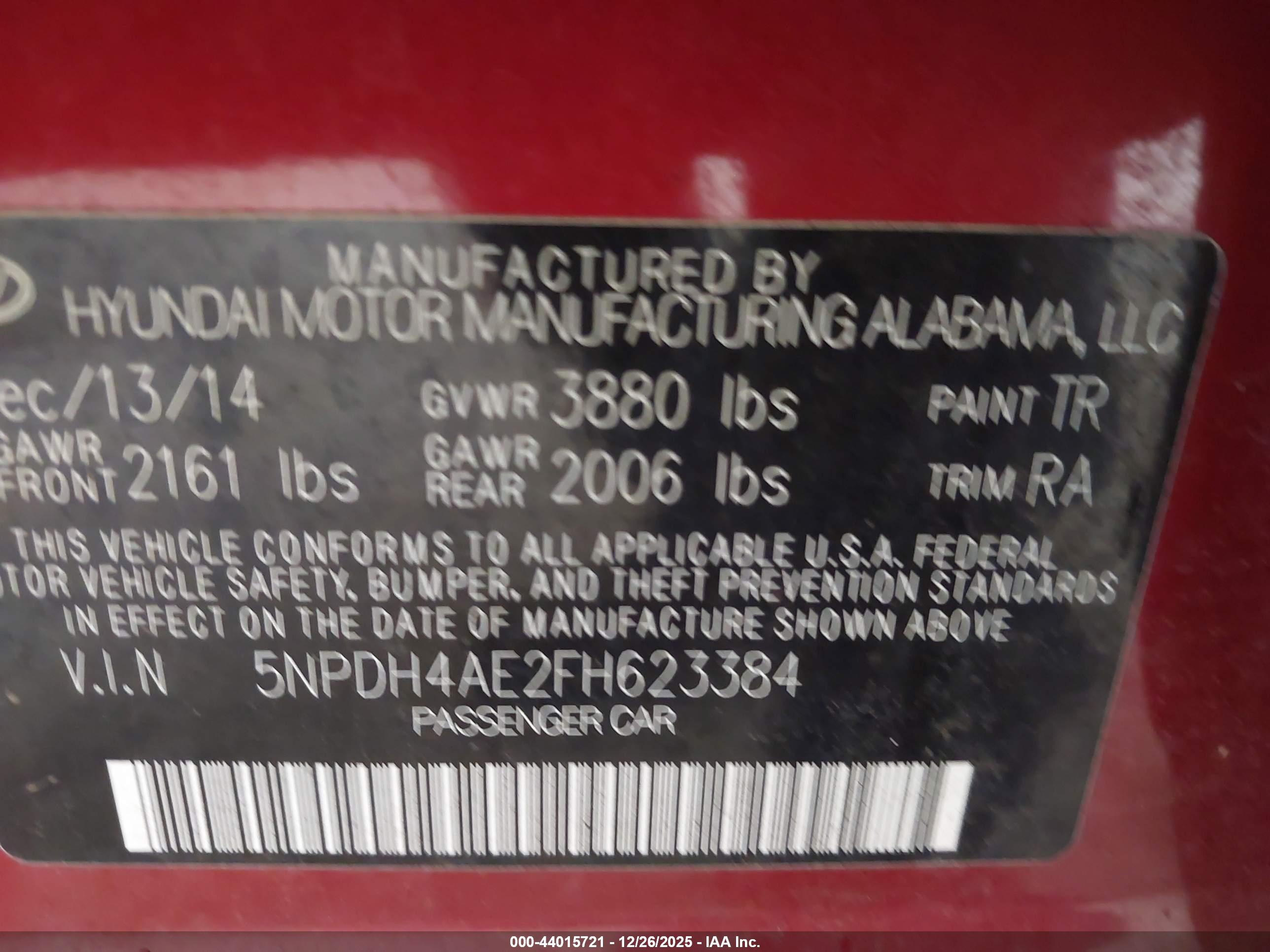 HYUNDAI ELANTRA image 9