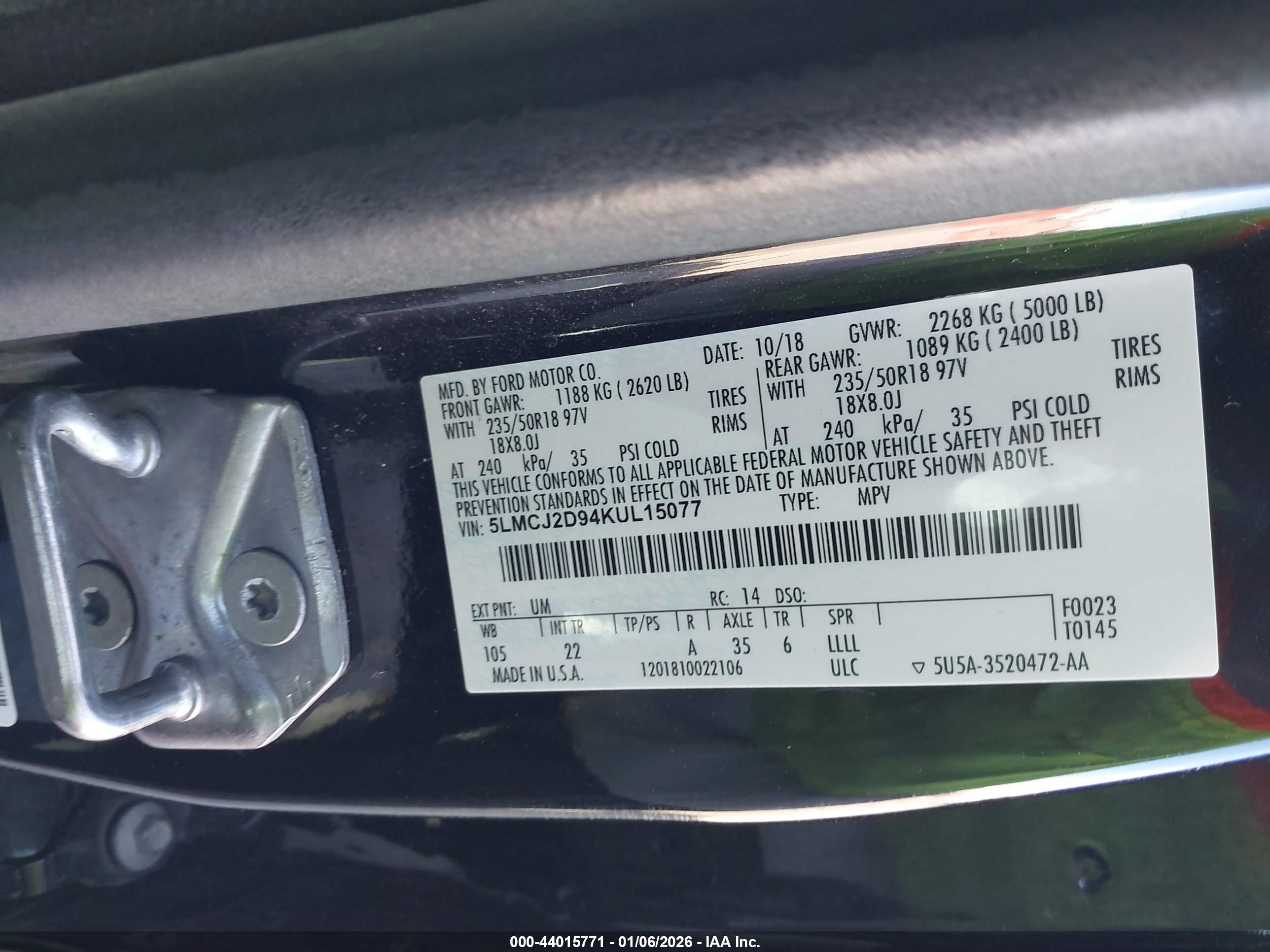 LINCOLN MKC image 9