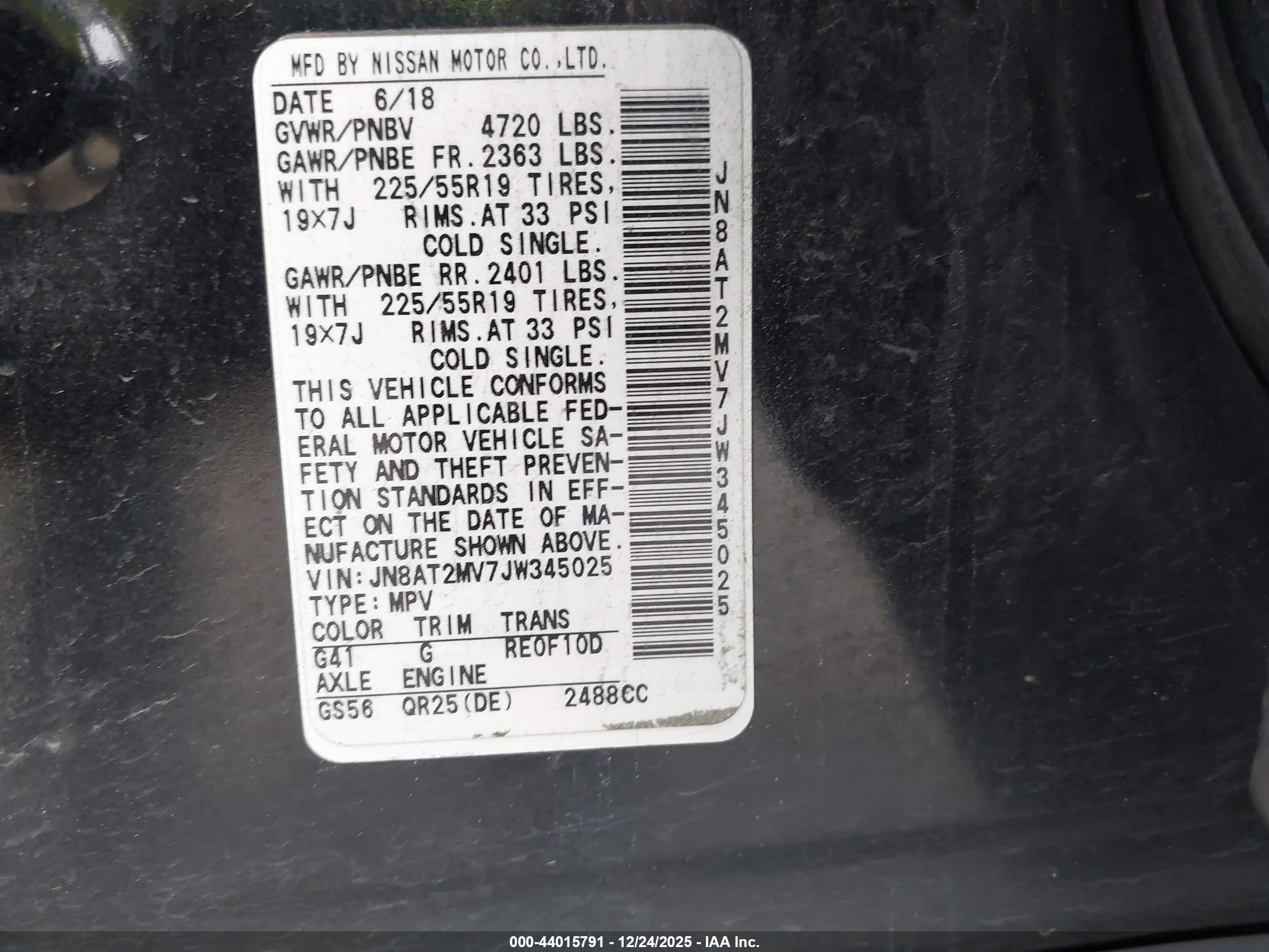NISSAN ROGUE image 9