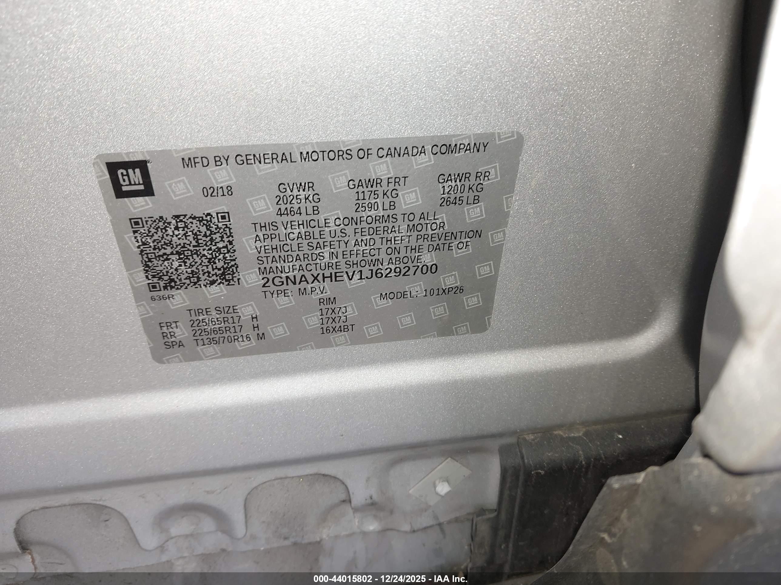 CHEVROLET EQUINOX image 9