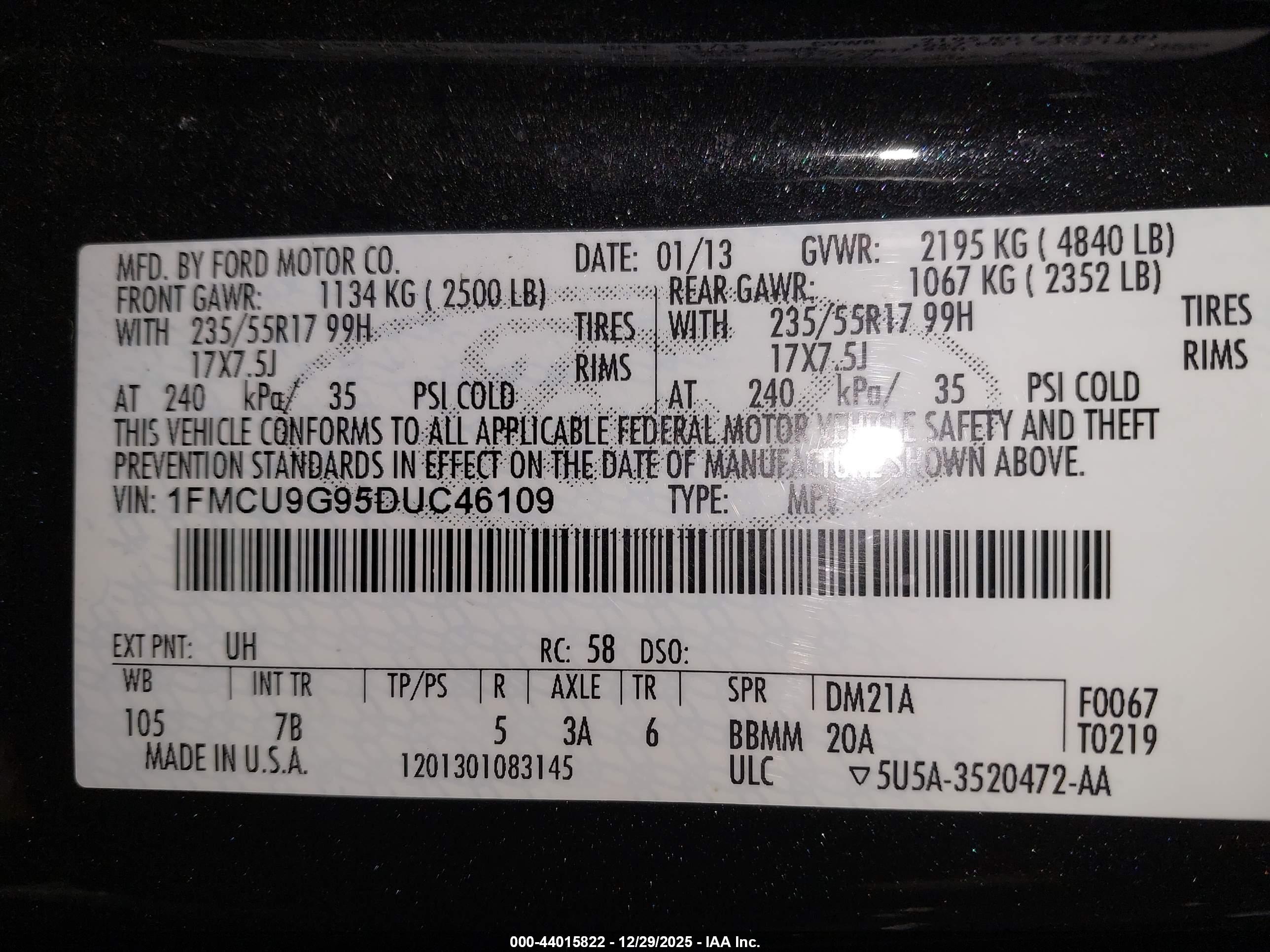 FORD ESCAPE image 9