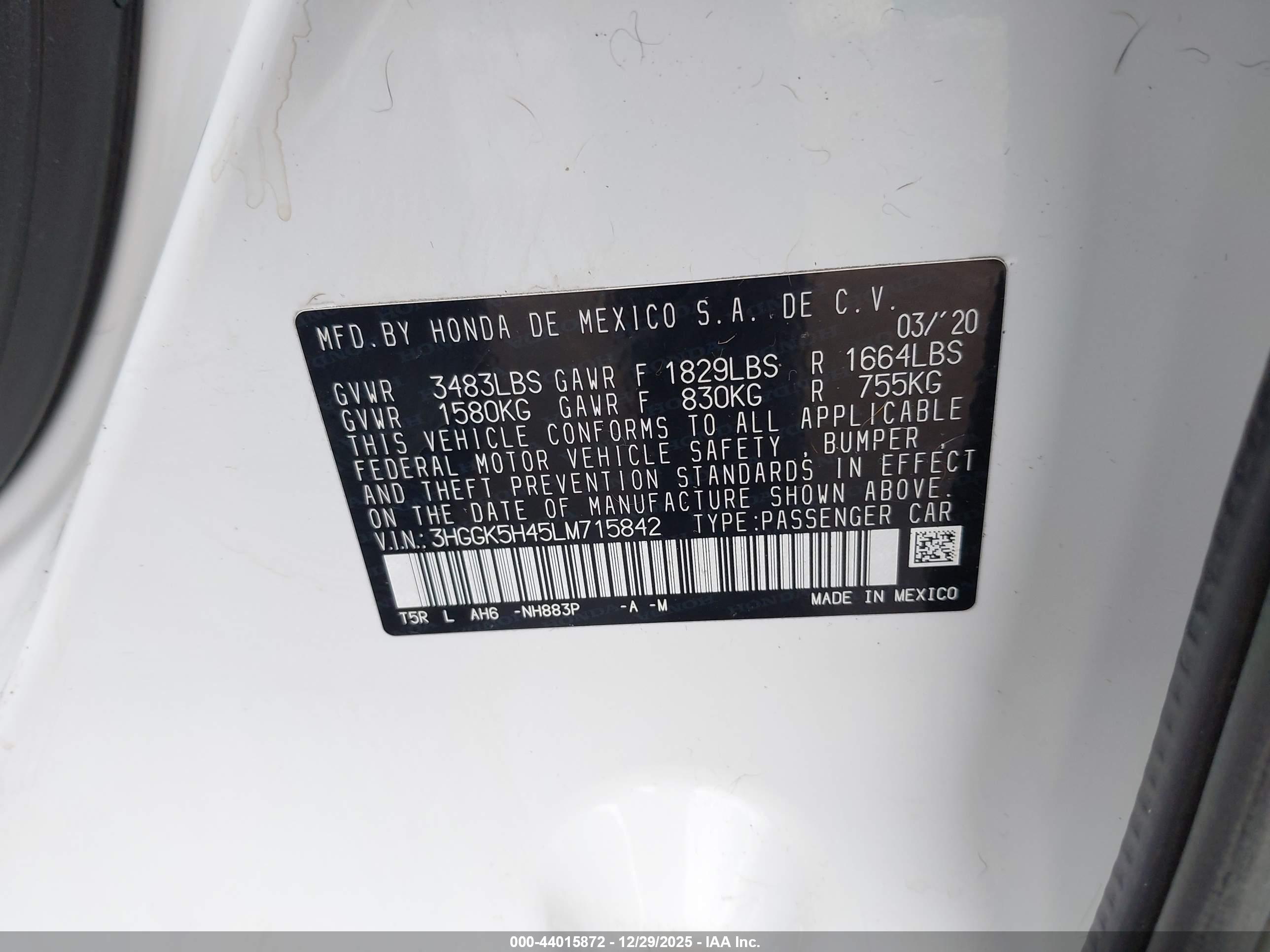 HONDA FIT image 9