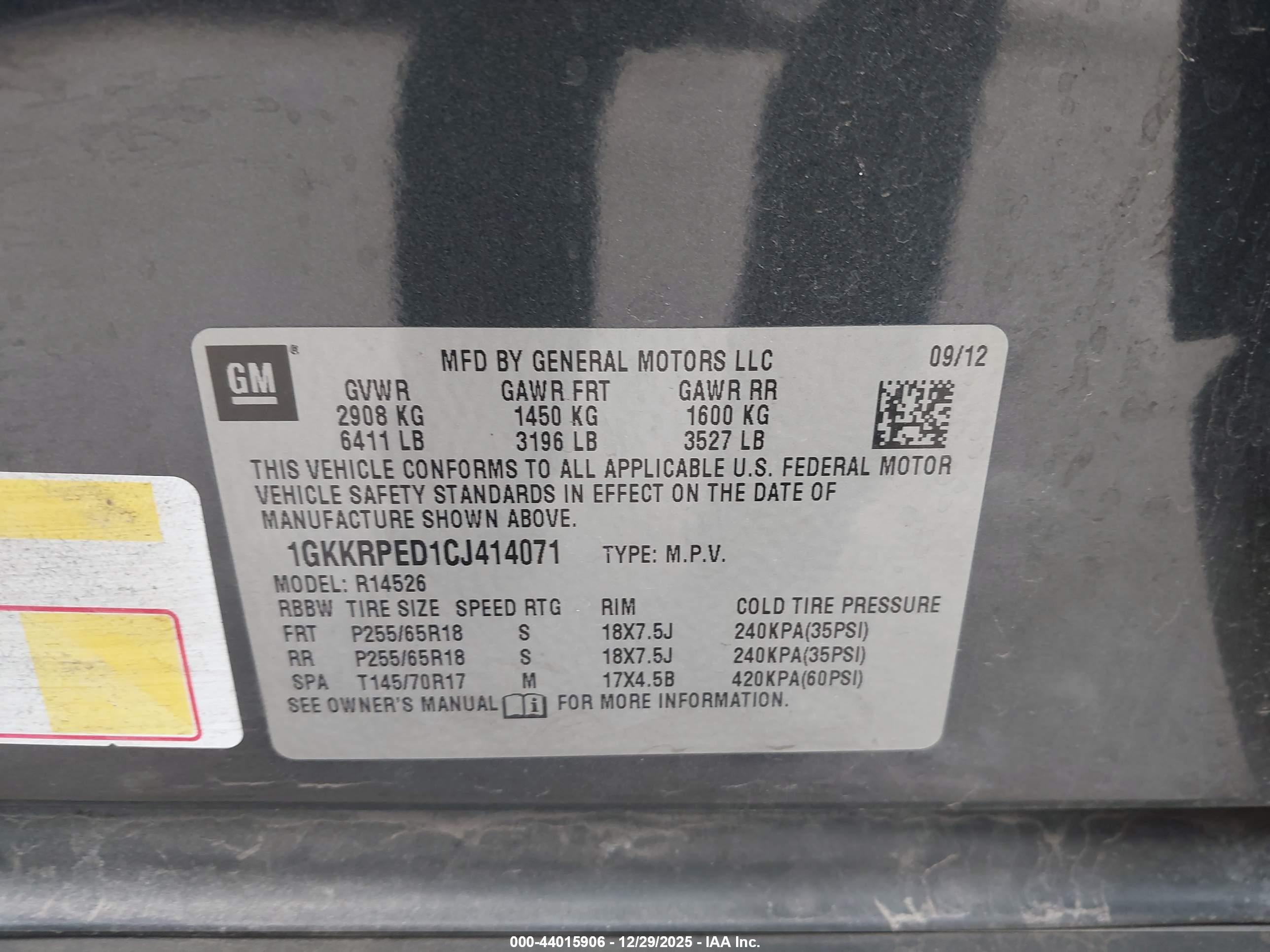 GMC ACADIA image 9