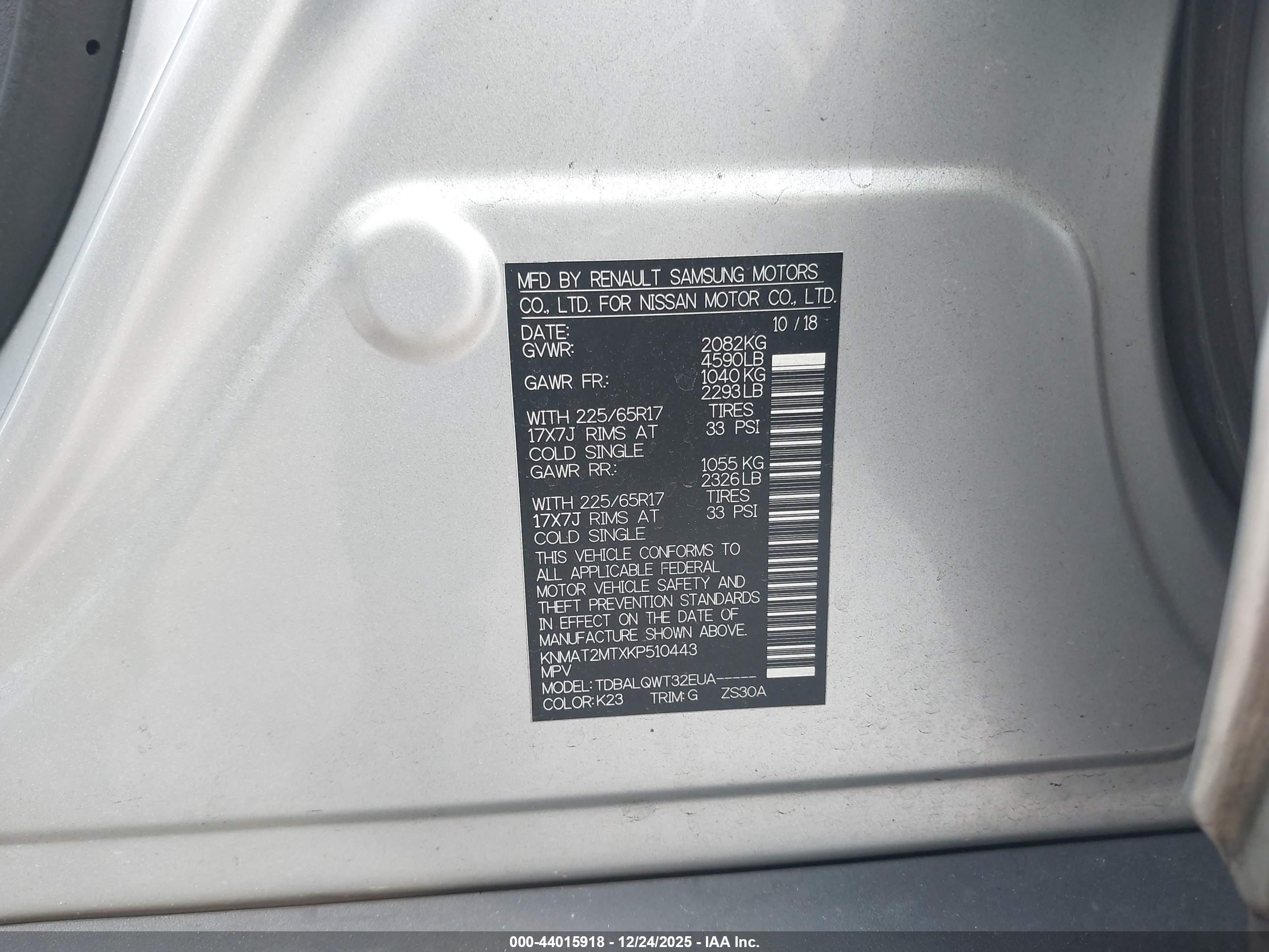 NISSAN ROGUE image 9