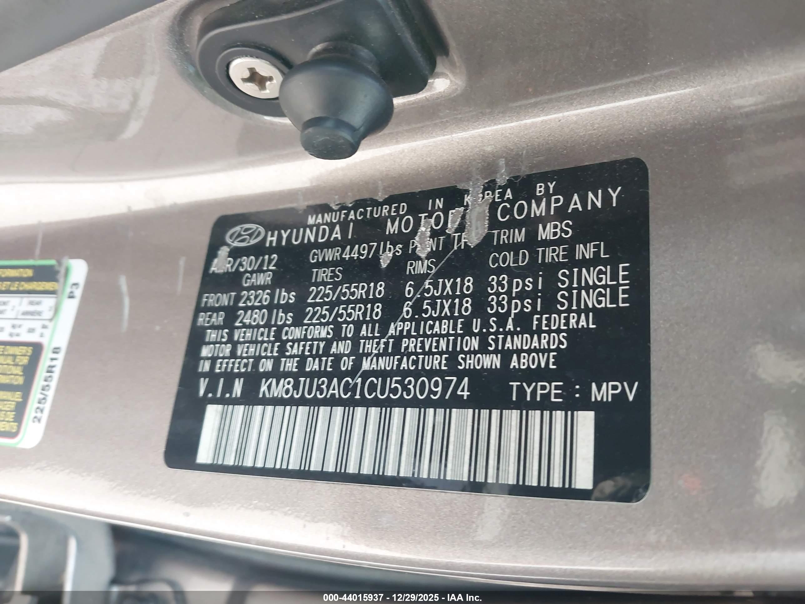 HYUNDAI TUCSON image 9