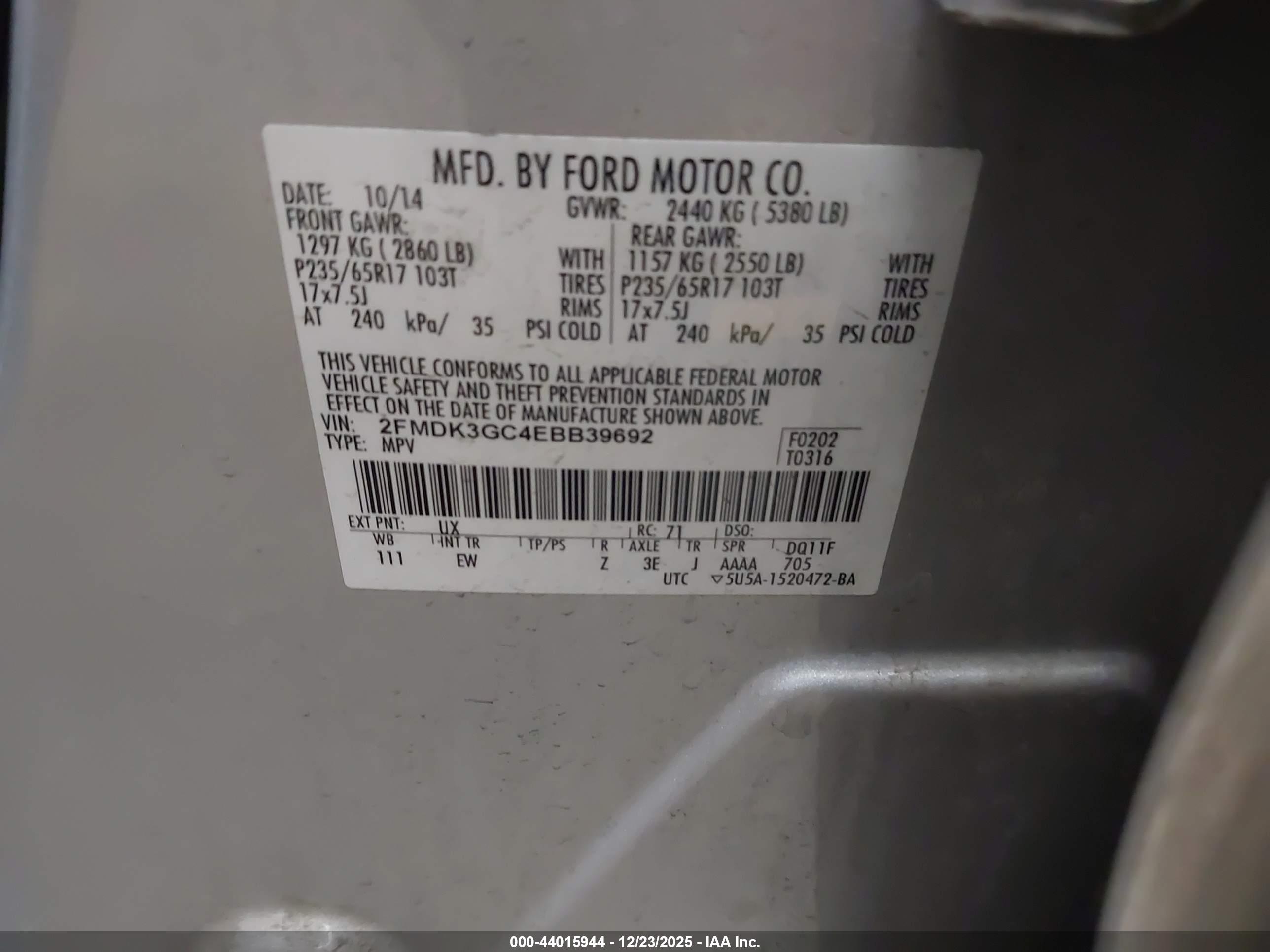 FORD EDGE image 9