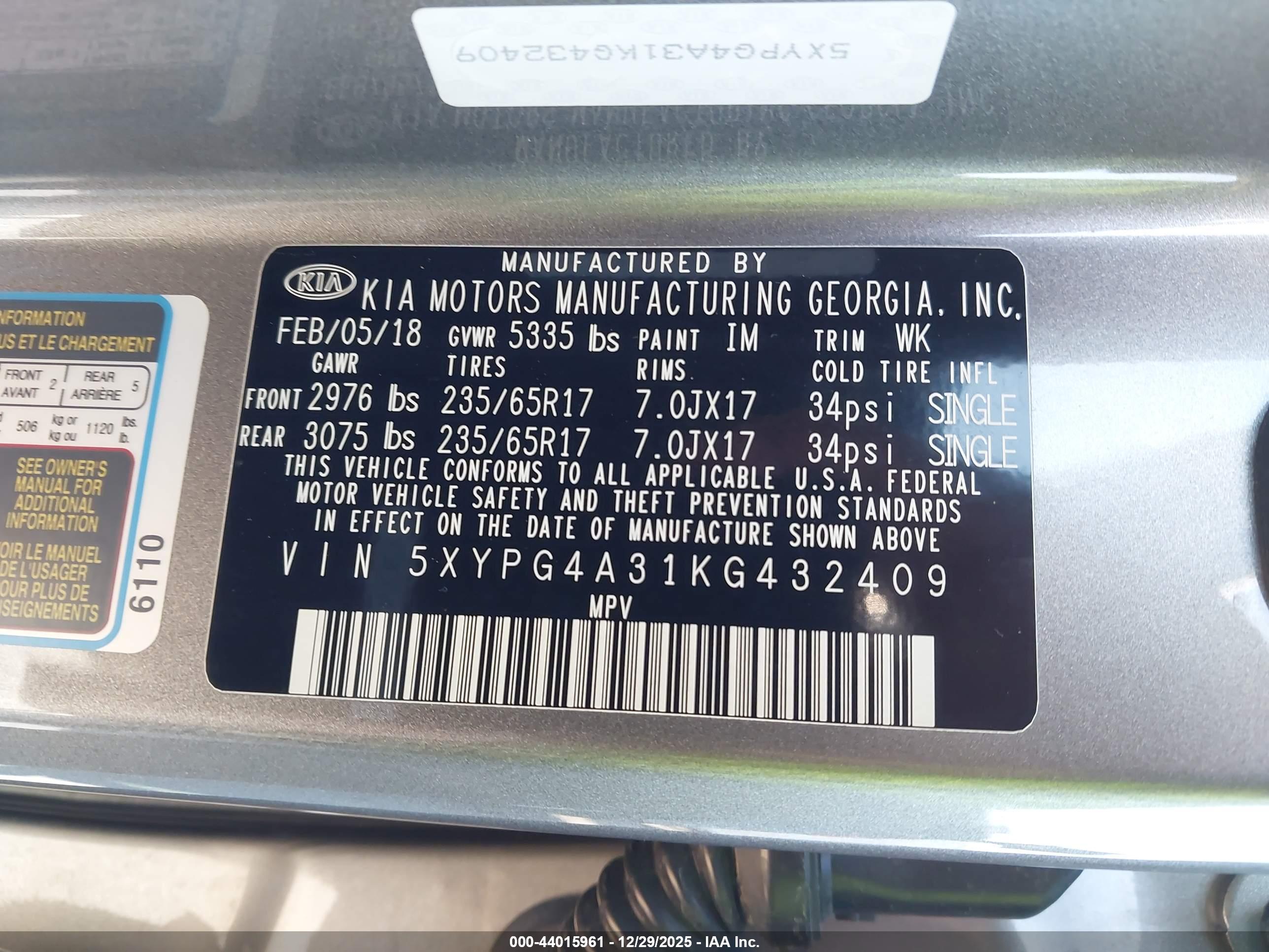 KIA SORENTO image 9