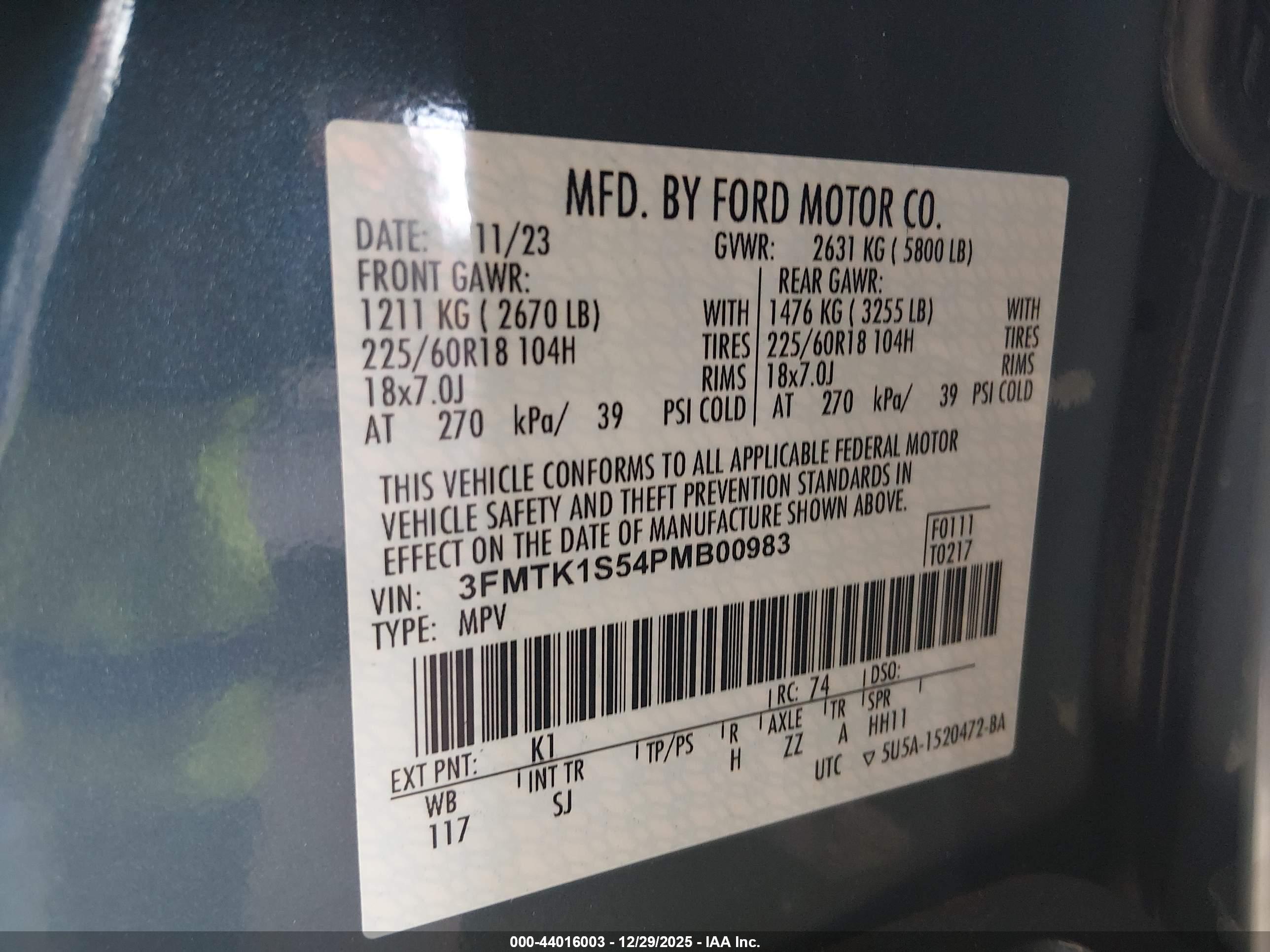 FORD MUSTANG image 9
