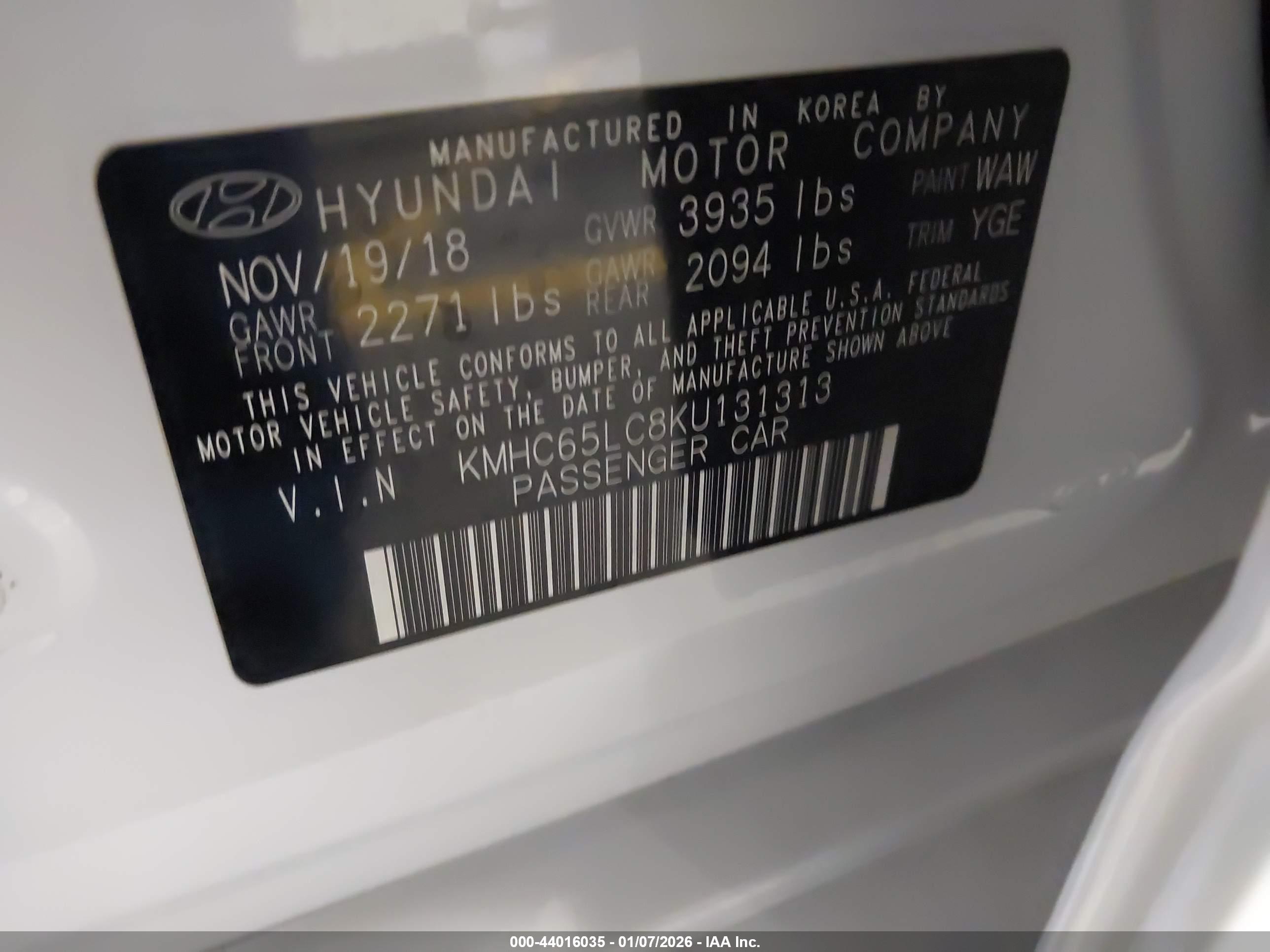 HYUNDAI IONIQ image 9