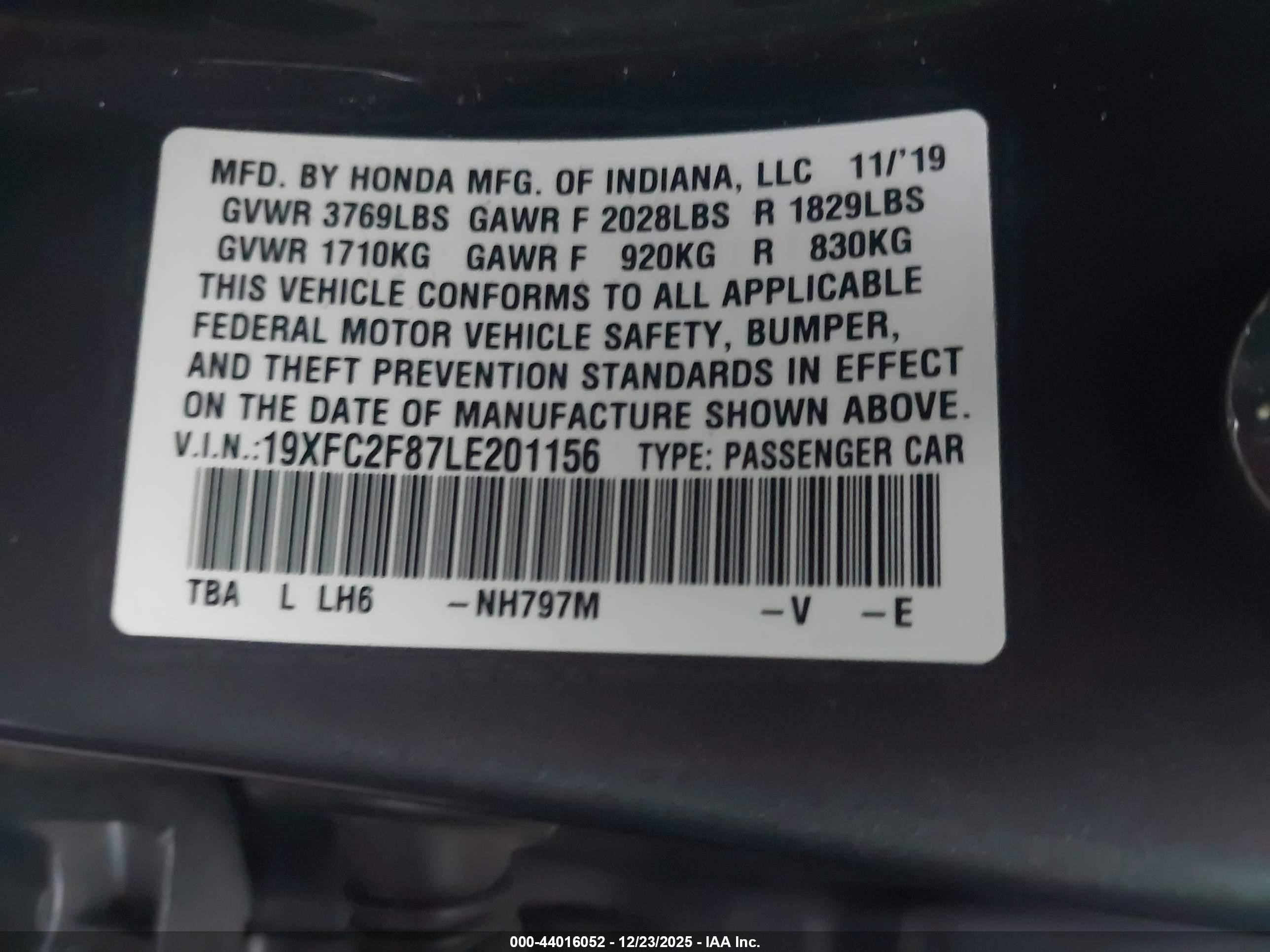 HONDA CIVIC image 9