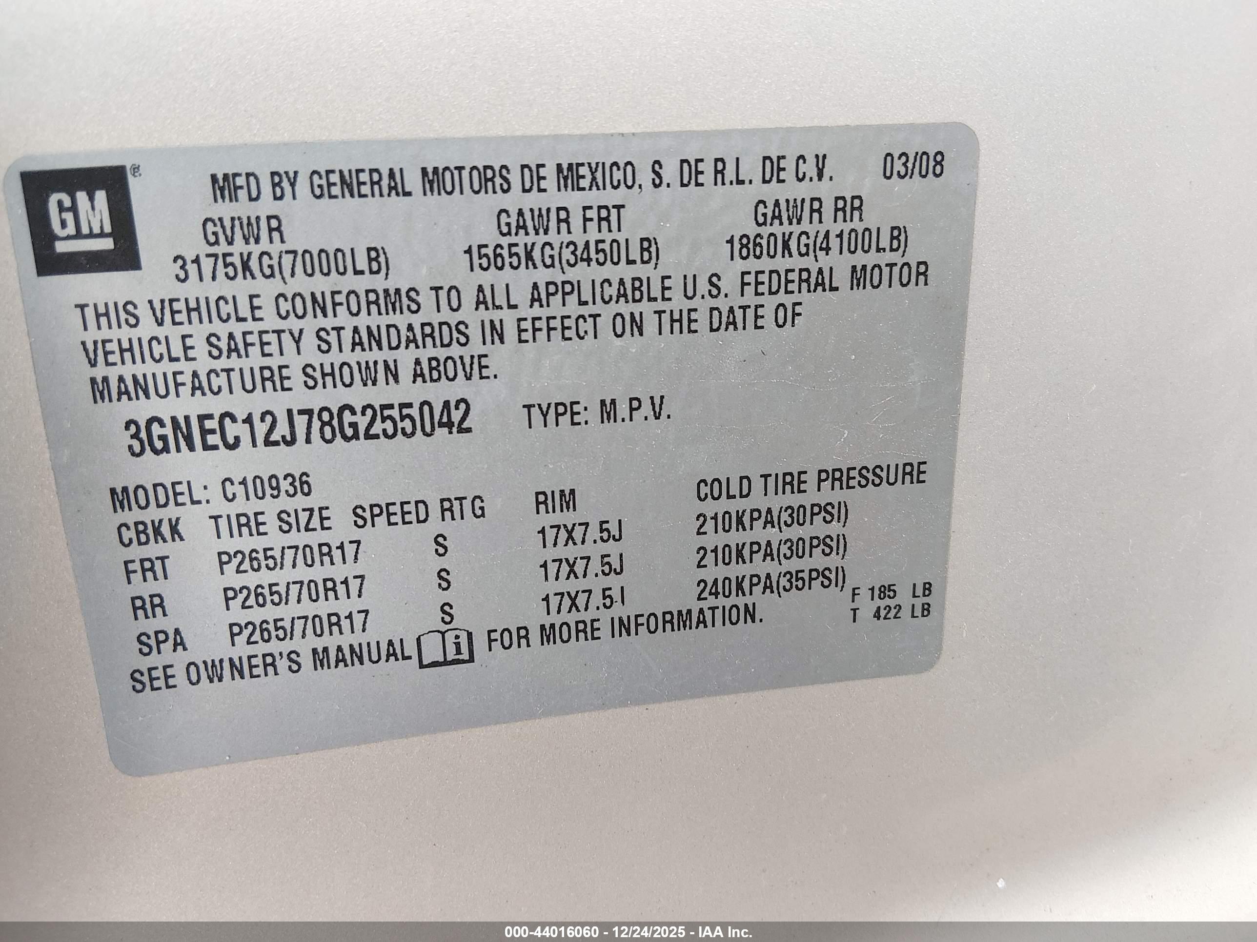 CHEVROLET AVALANCHE image 9