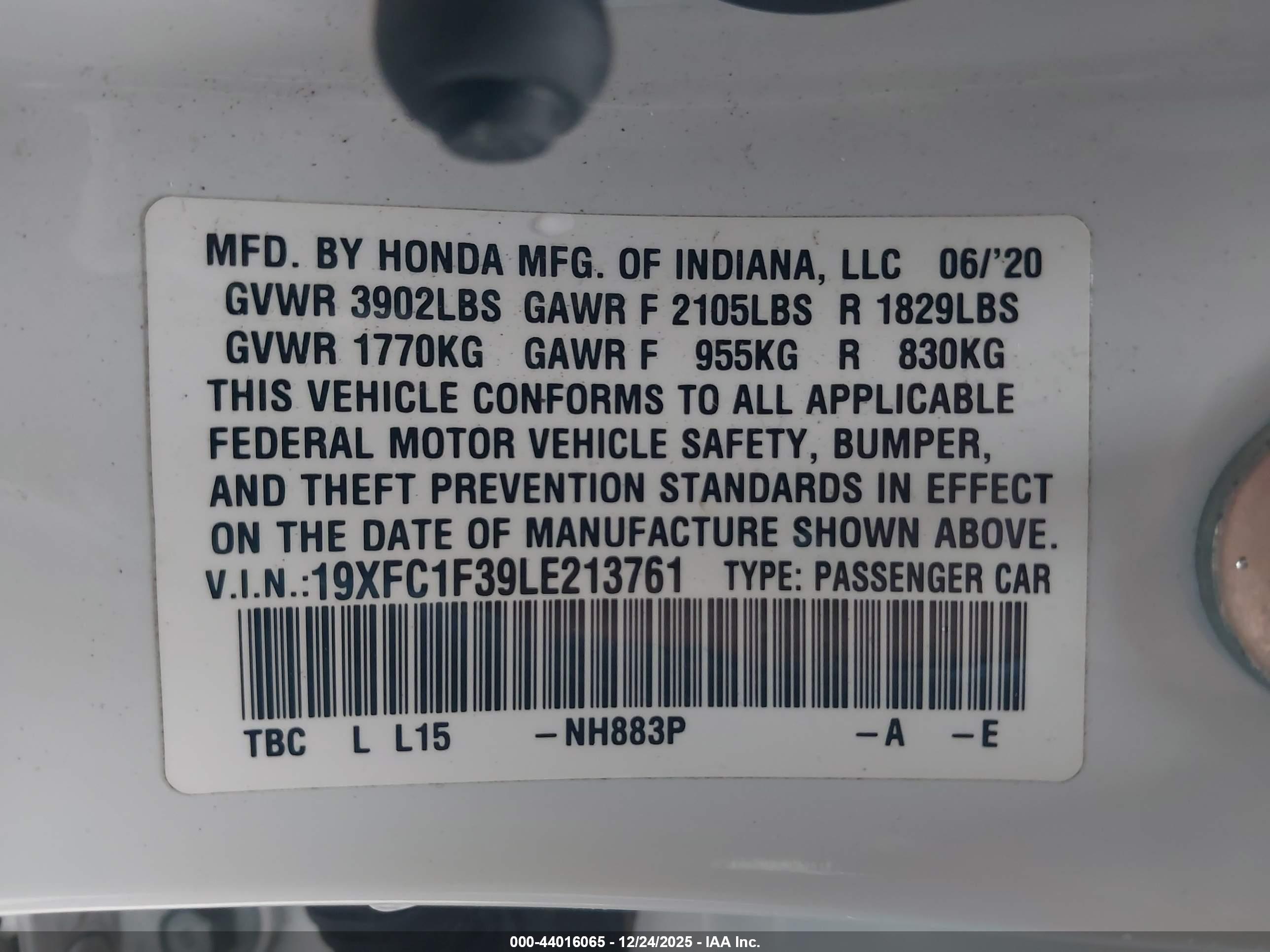 HONDA CIVIC image 9