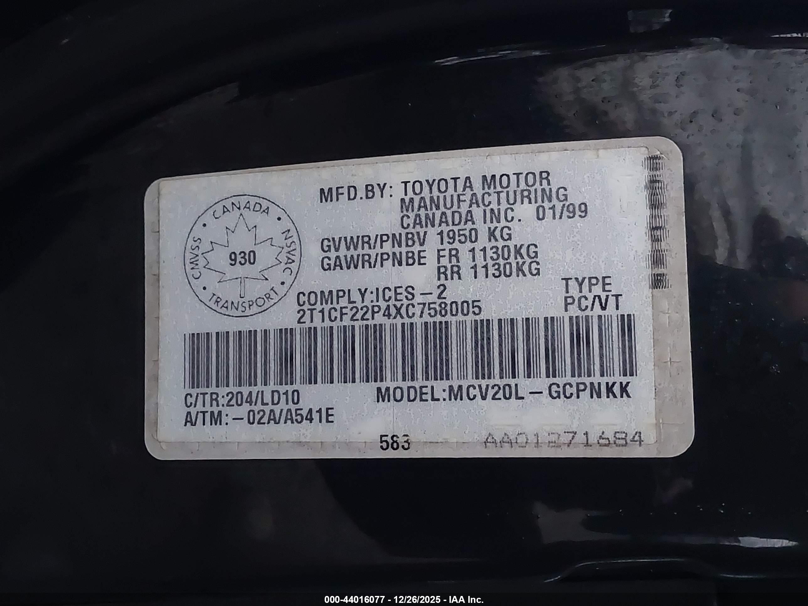 TOYOTA CAMRY image 9