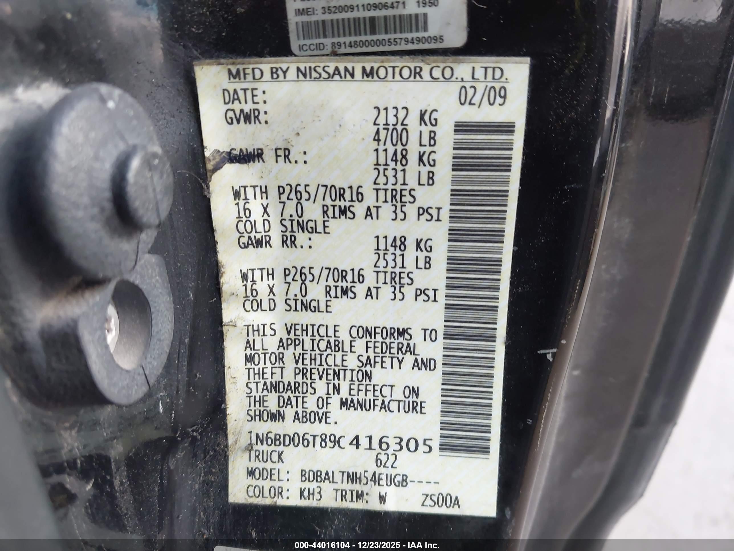 NISSAN FRONTIER image 9