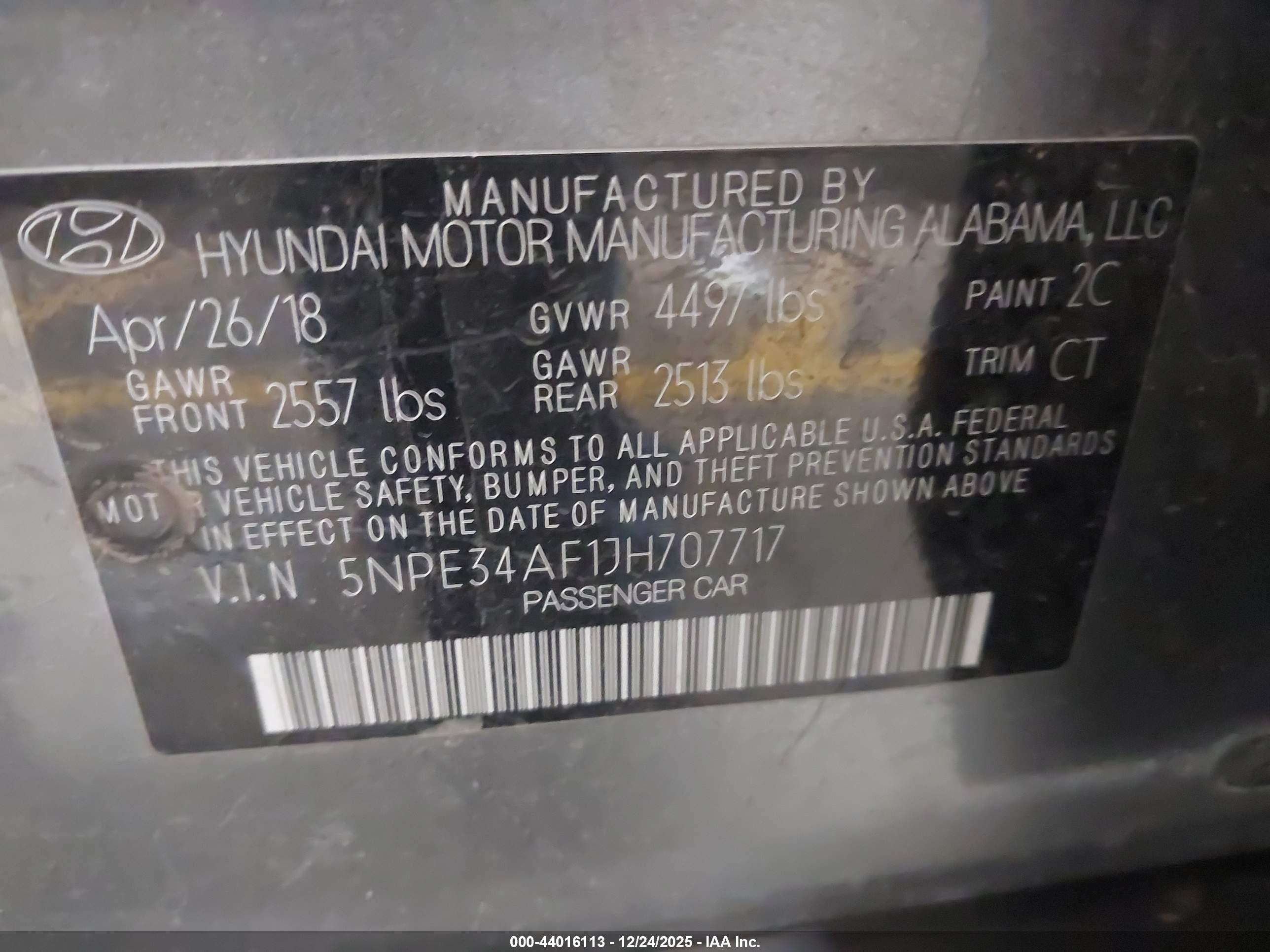 HYUNDAI SONATA image 9