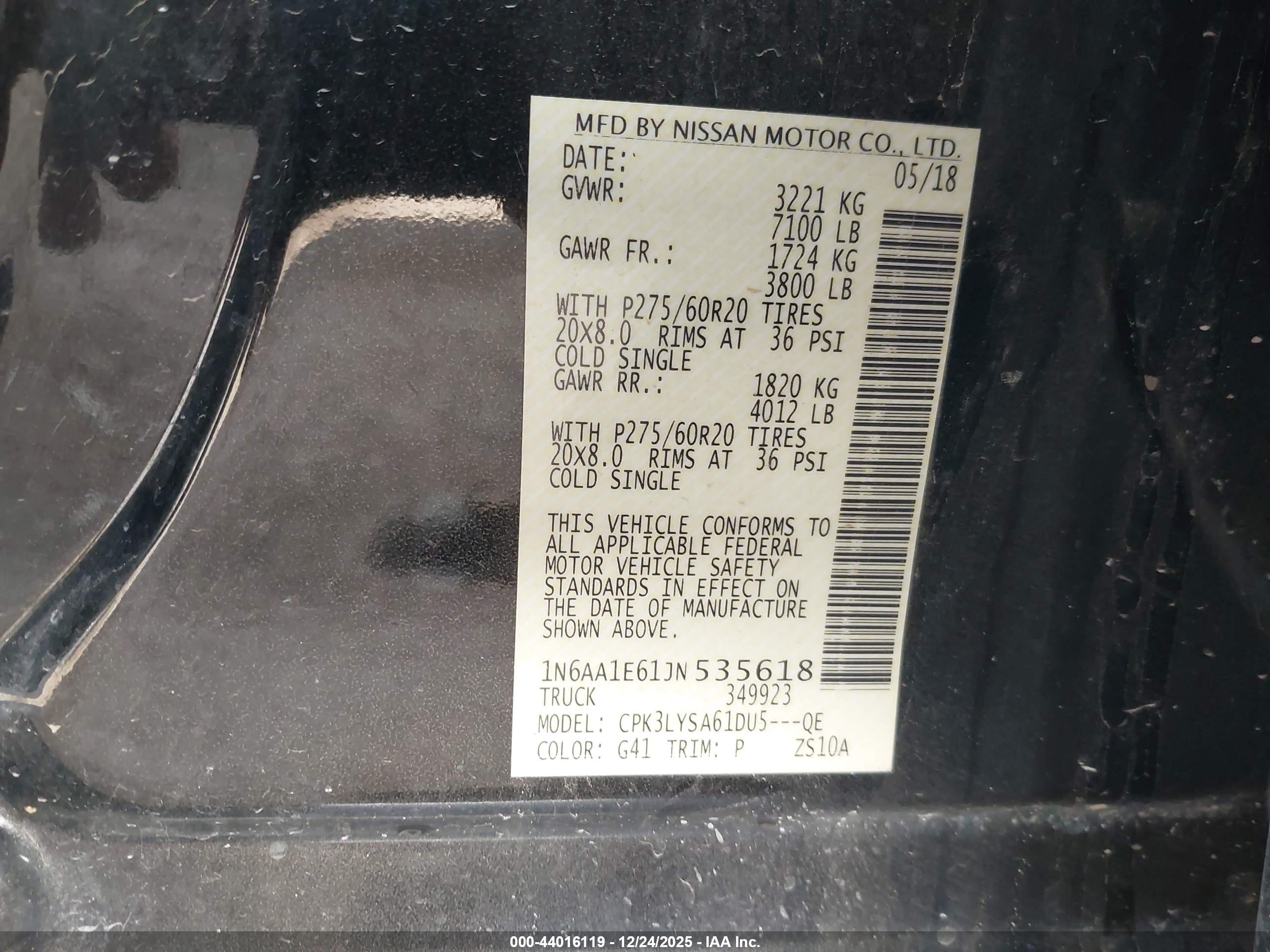 NISSAN TITAN image 9