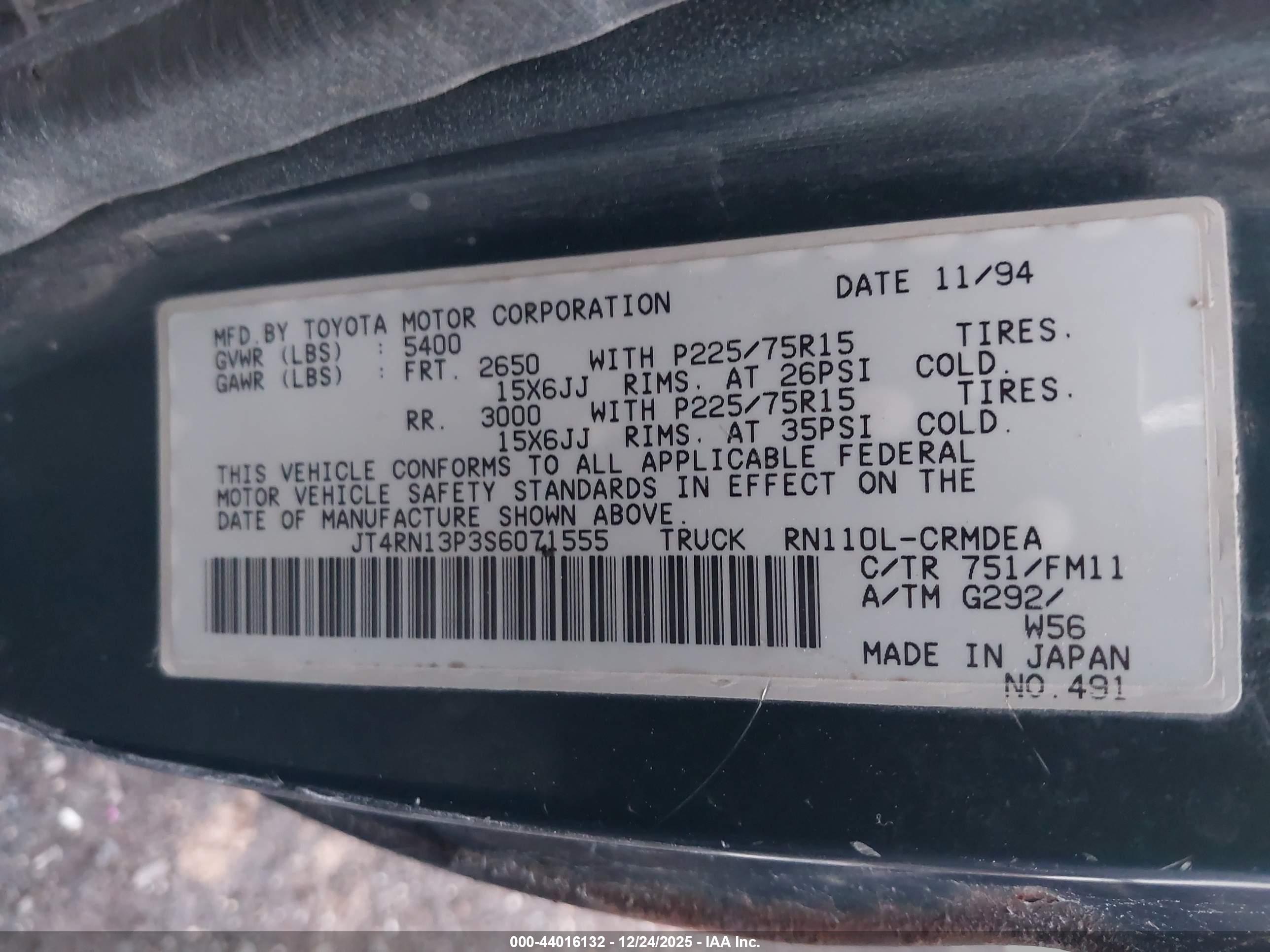 TOYOTA PICKUP image 9