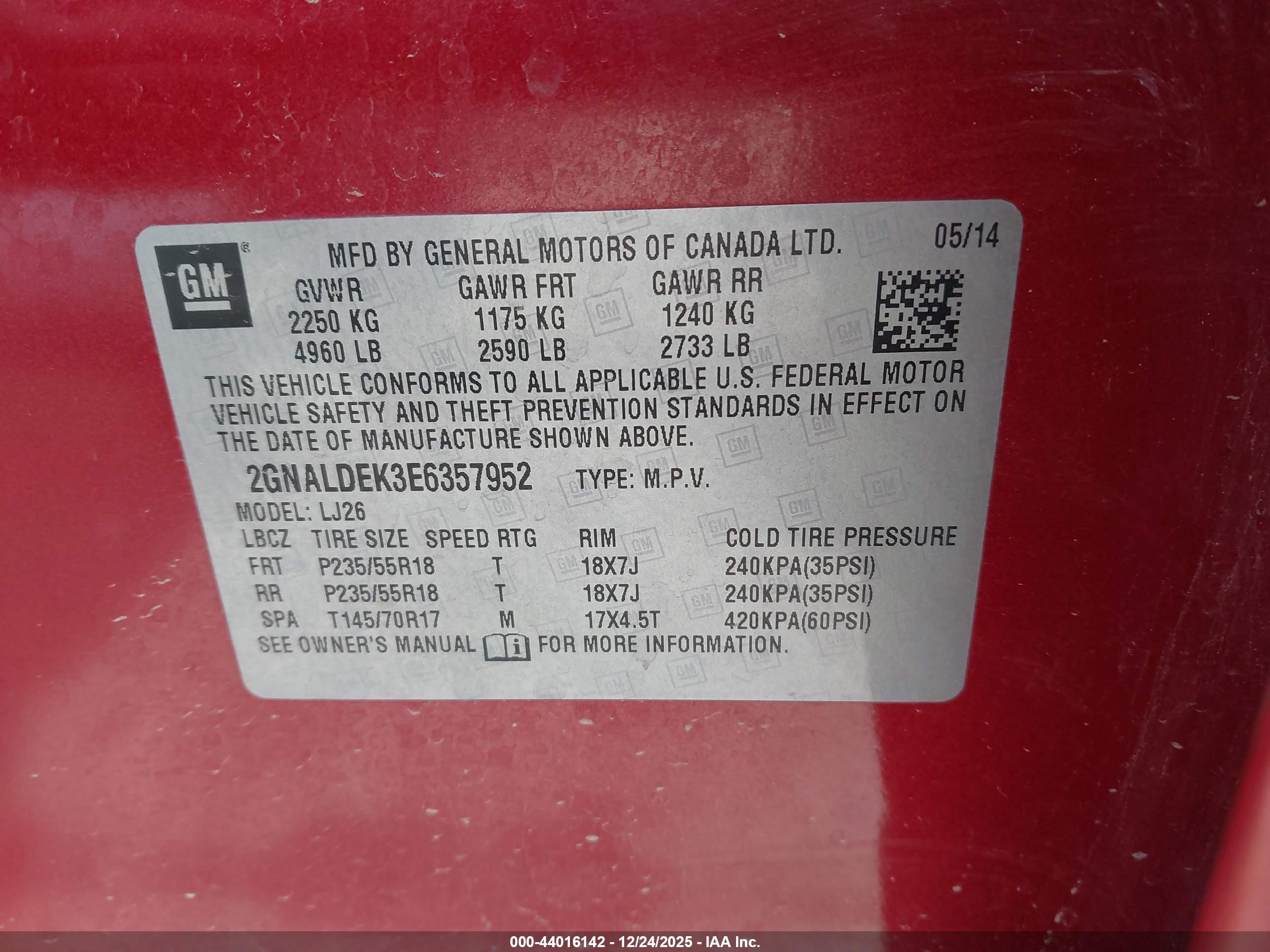 CHEVROLET EQUINOX image 9