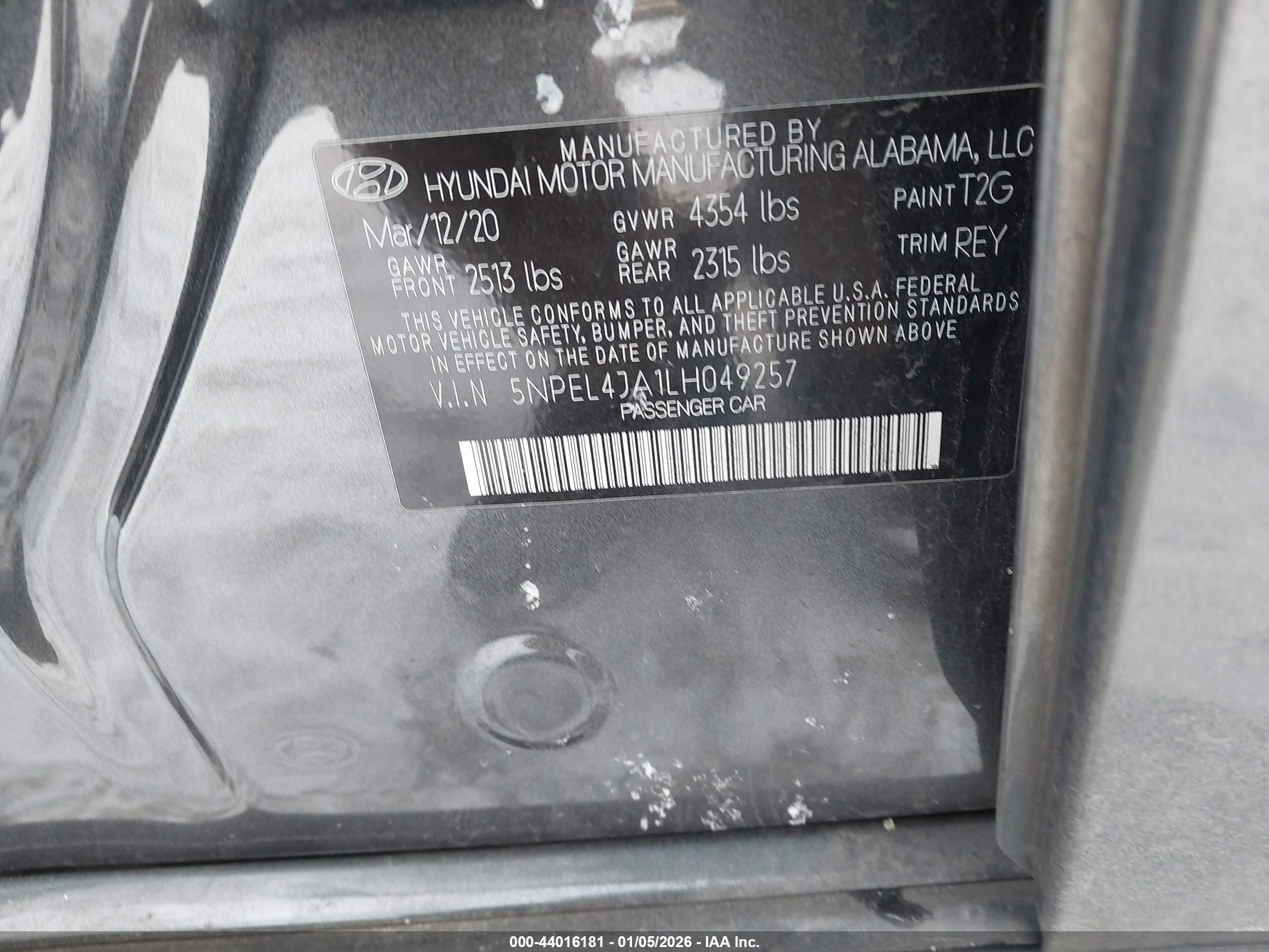 HYUNDAI SONATA image 9