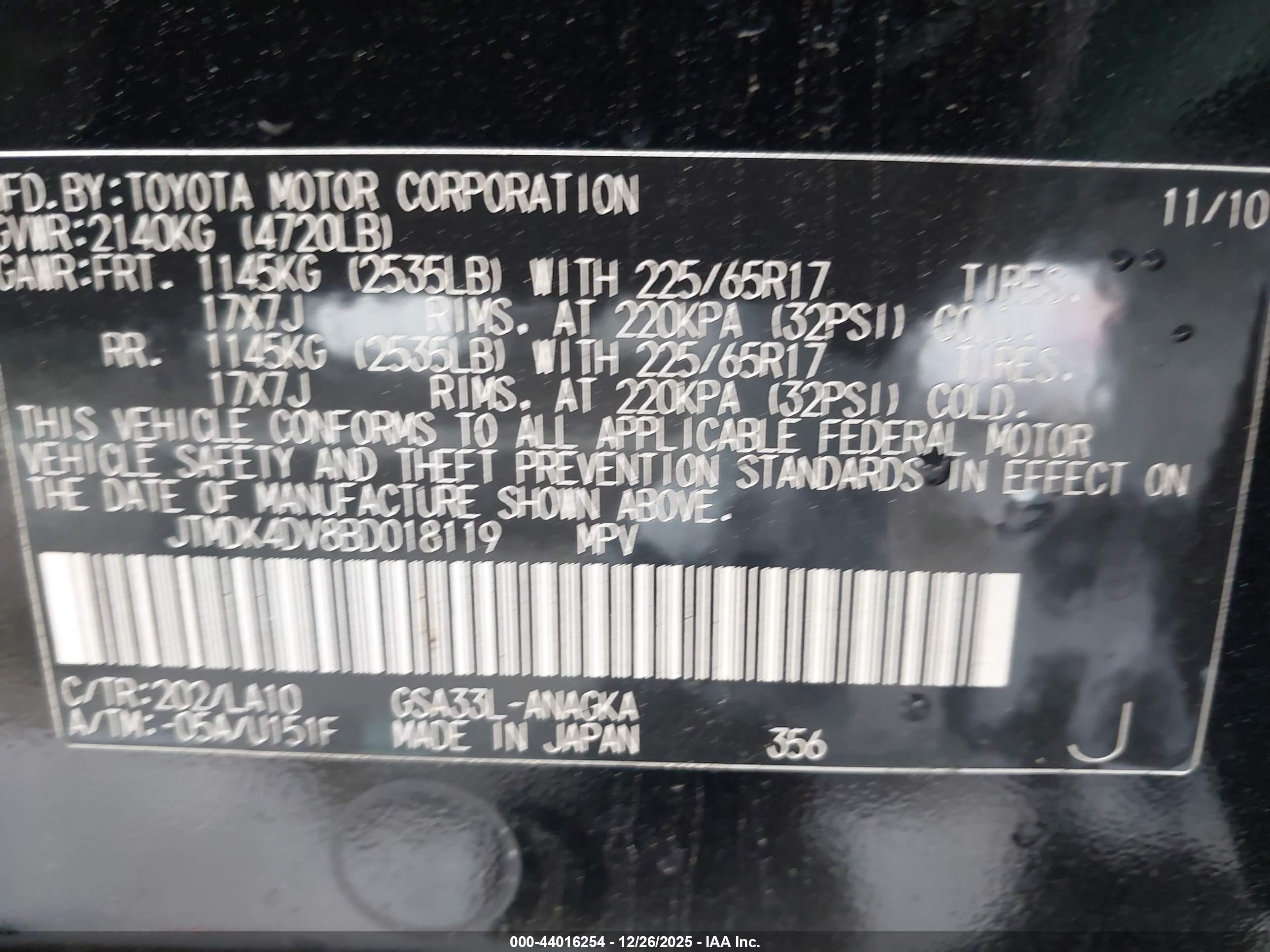TOYOTA RAV4 image 9